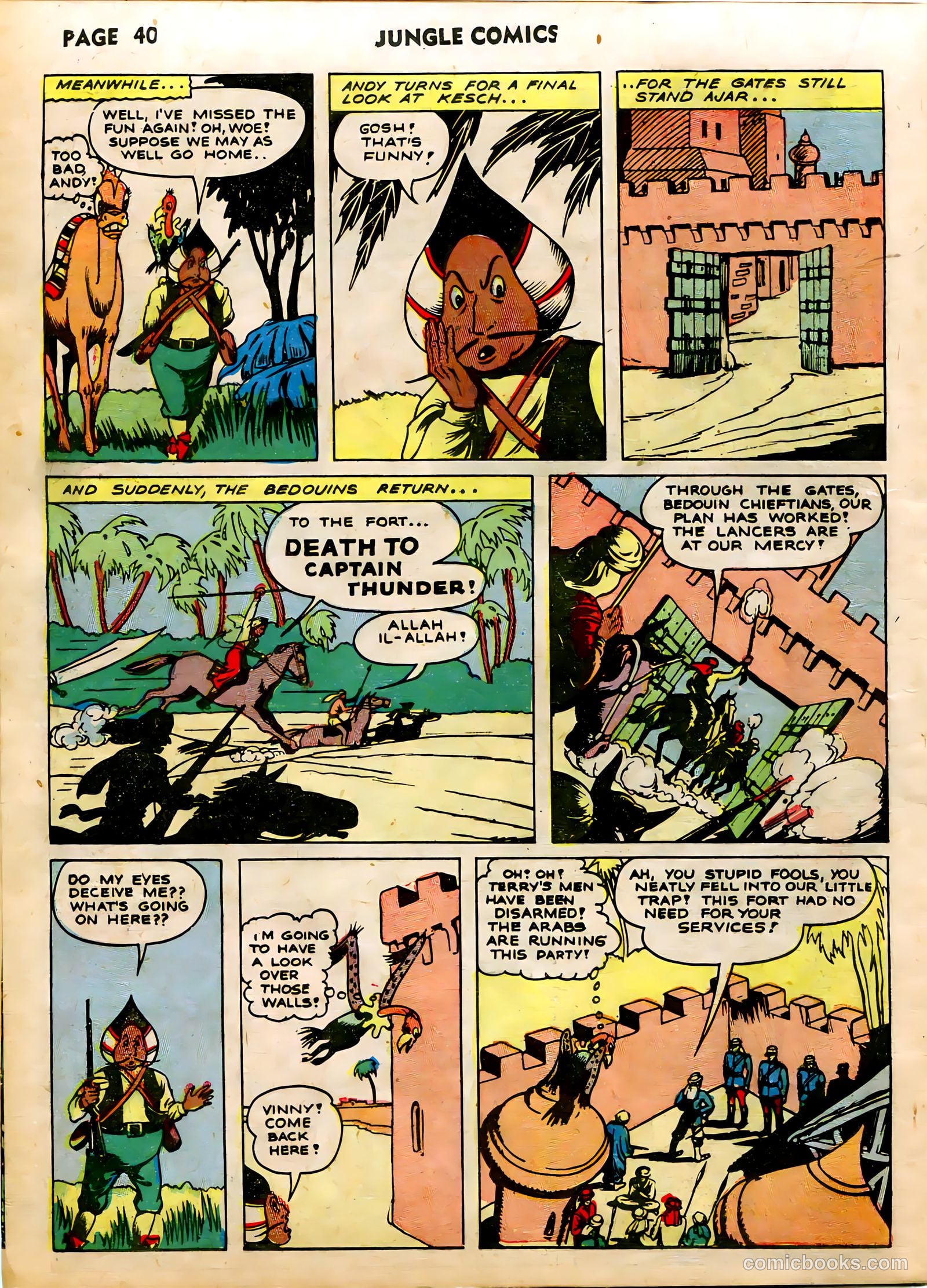 Jungle Comics #40 (1943) — page 42 of 68