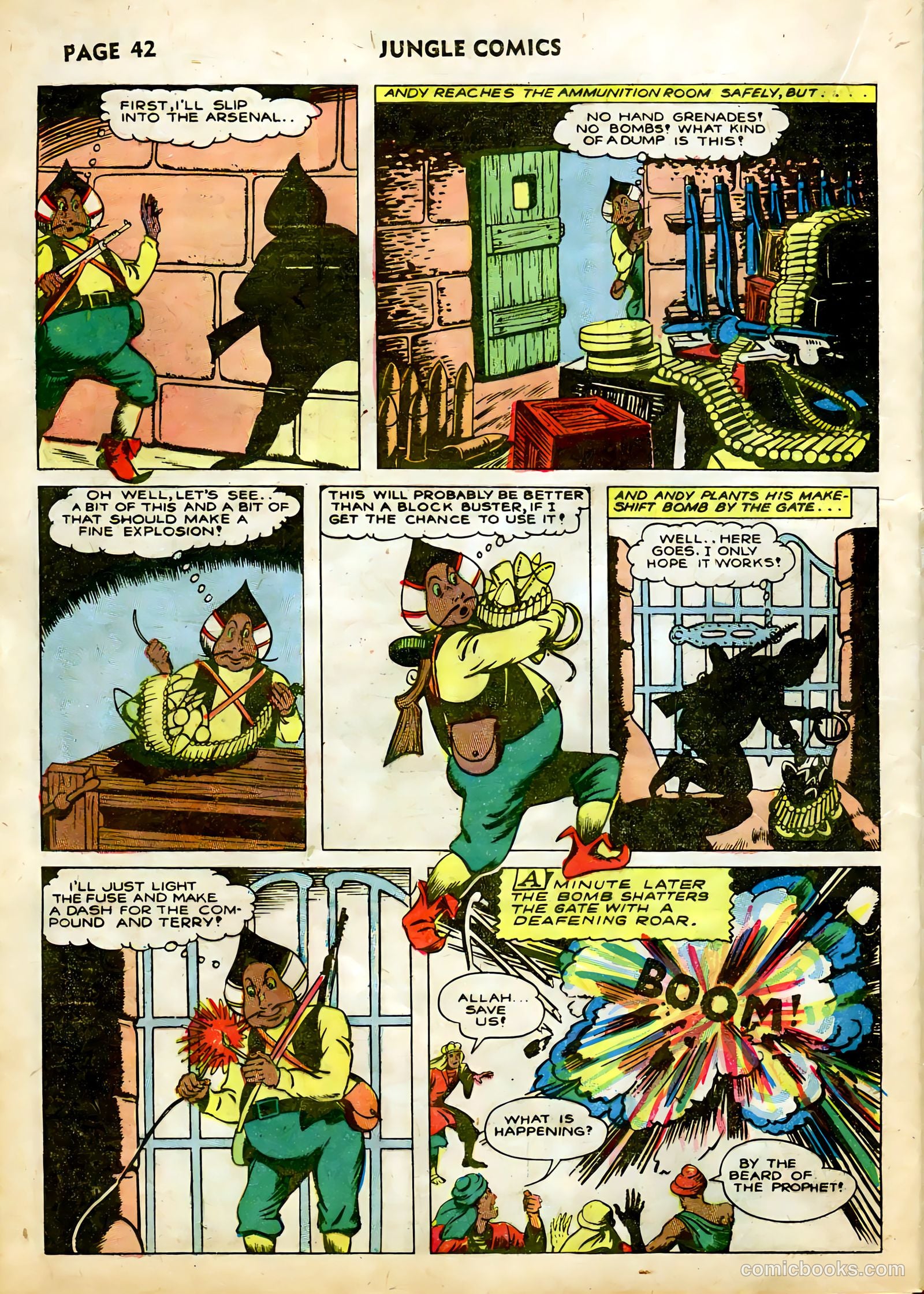 Jungle Comics #40 (1943) — page 44 of 68