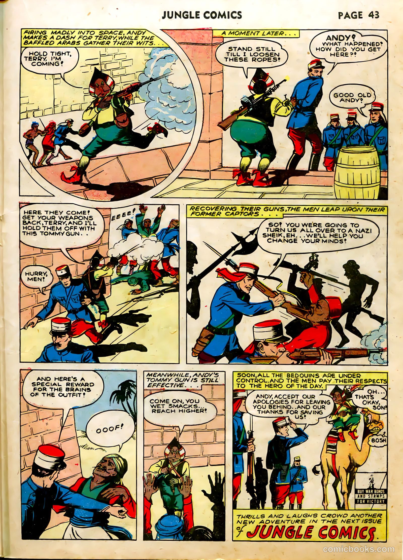Jungle Comics #40 (1943) — page 45 of 68