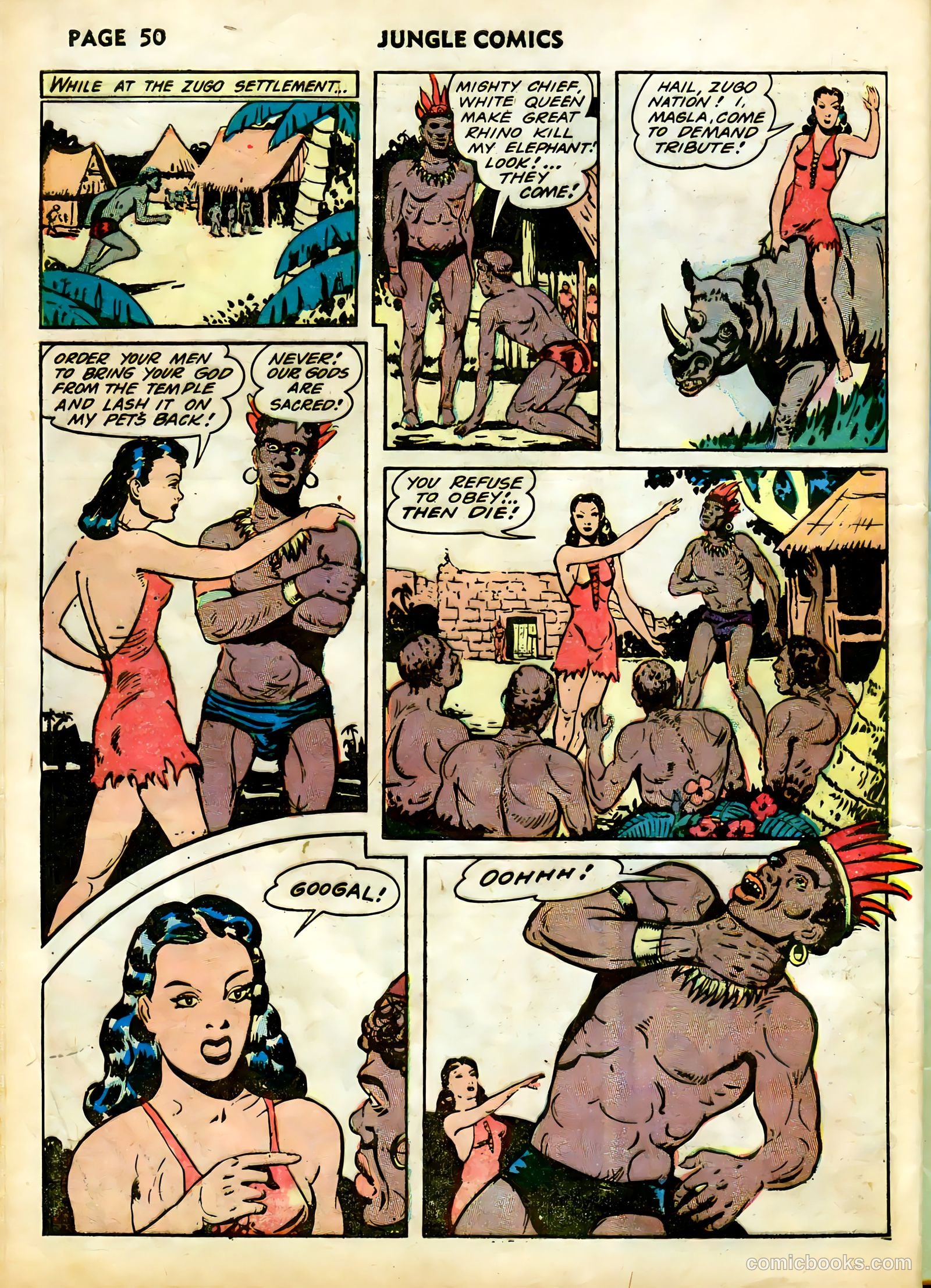 Jungle Comics #40 (1943) — page 52 of 68