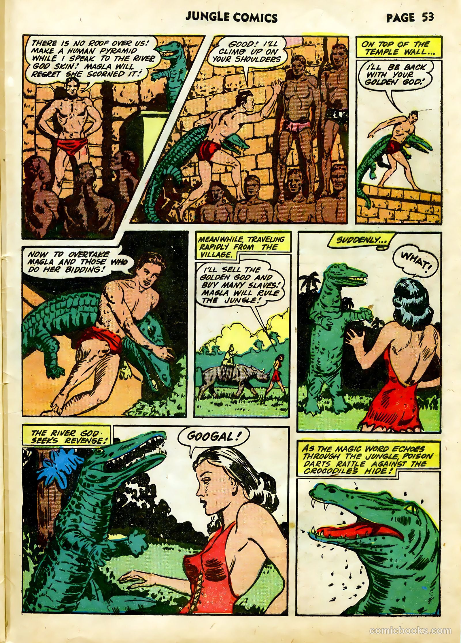 Jungle Comics #40 (1943) — page 55 of 68