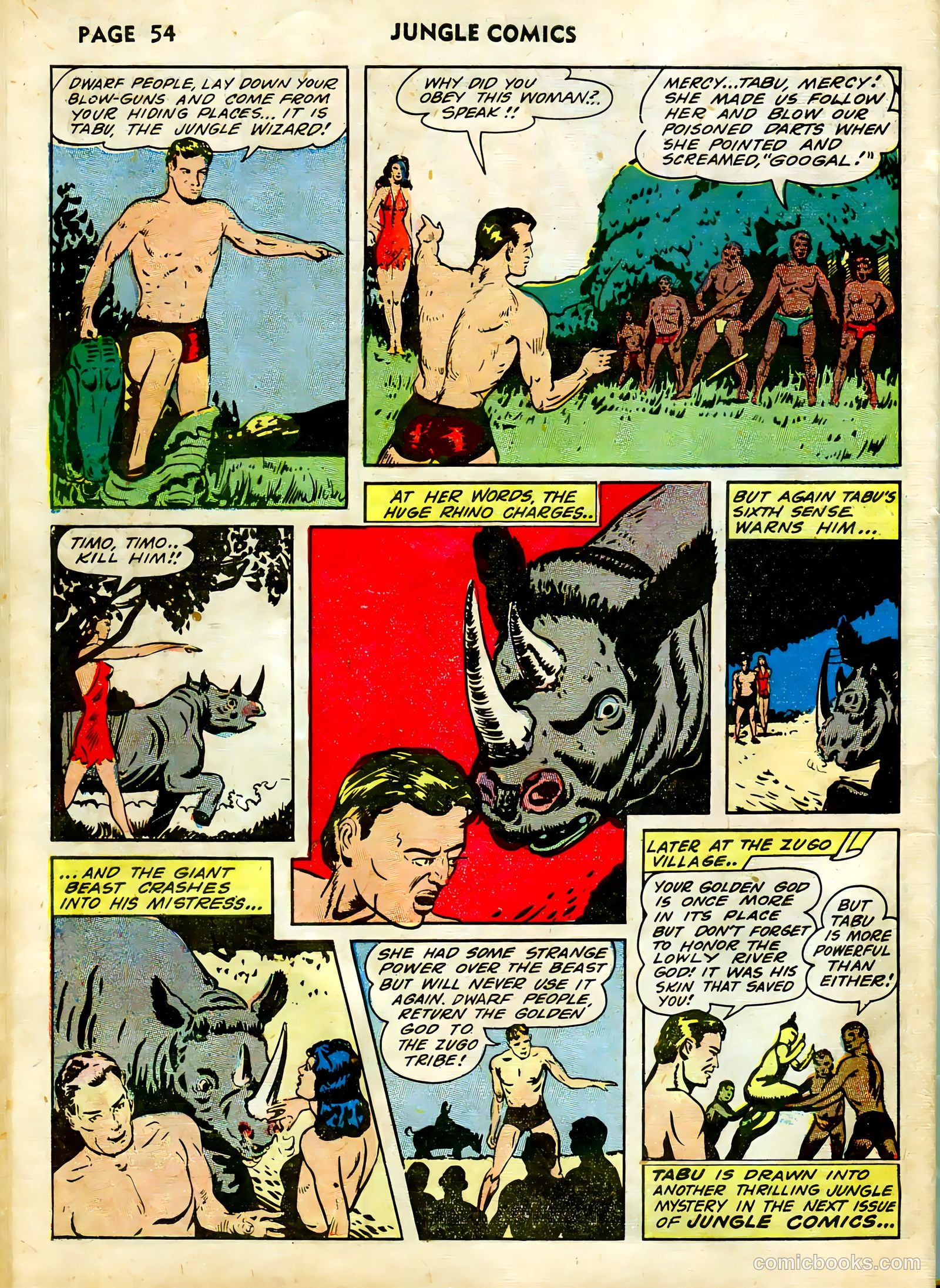 Jungle Comics #40 (1943) — page 56 of 68