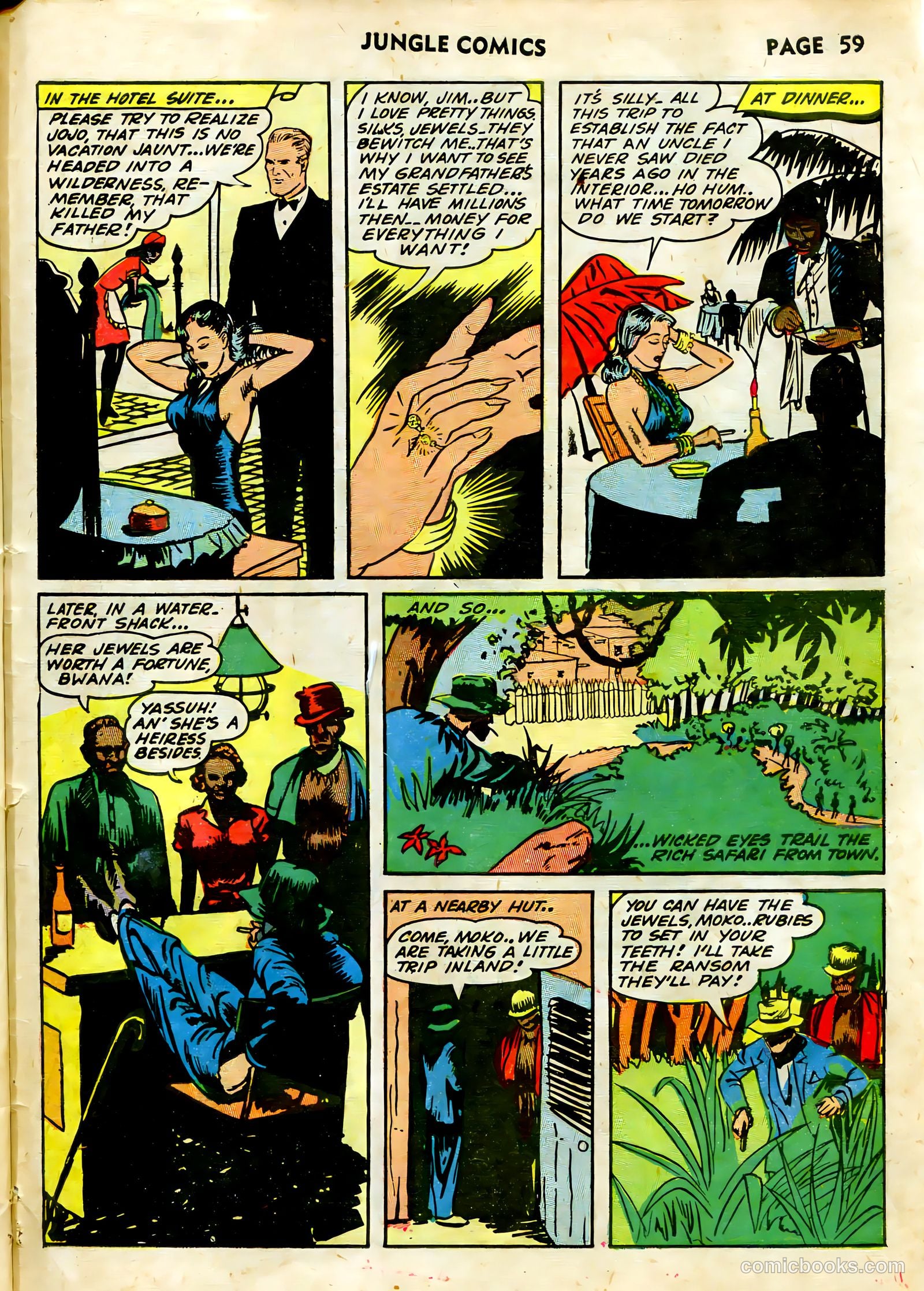 Jungle Comics #40 (1943) — page 61 of 68