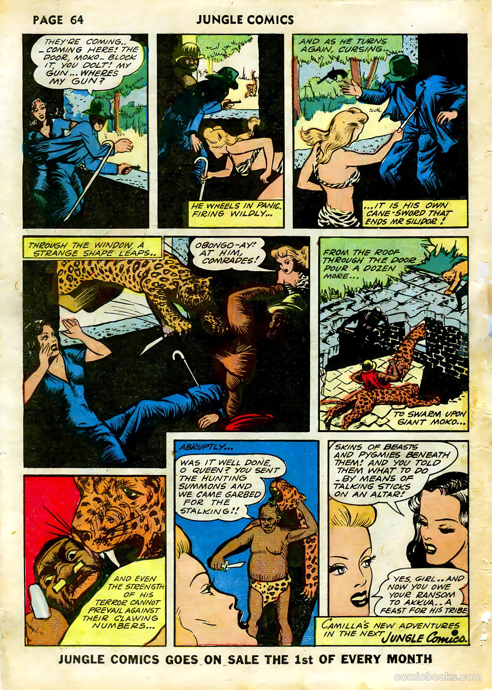Jungle Comics #40 (1943) — page 66 of 68