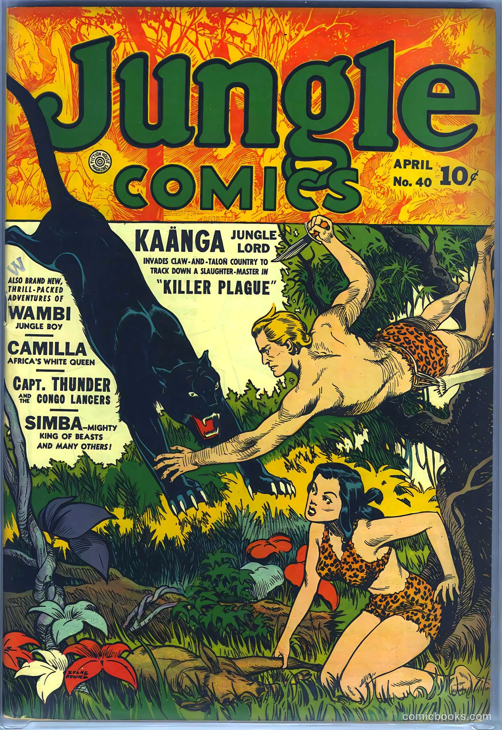 Jungle Comics #40