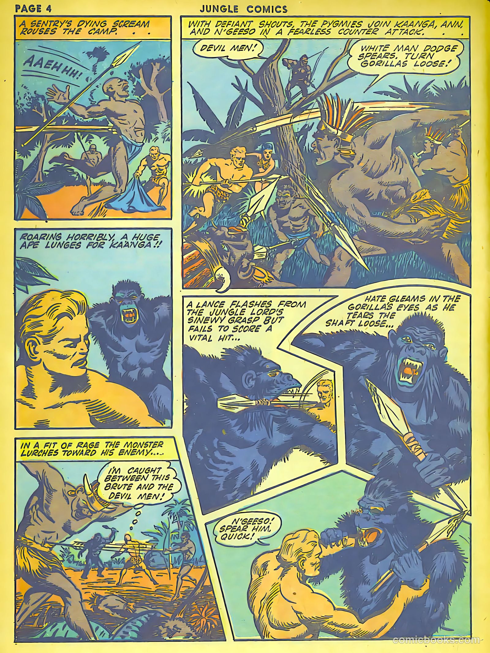 Jungle Comics #41 (1943) — page 6 of 68