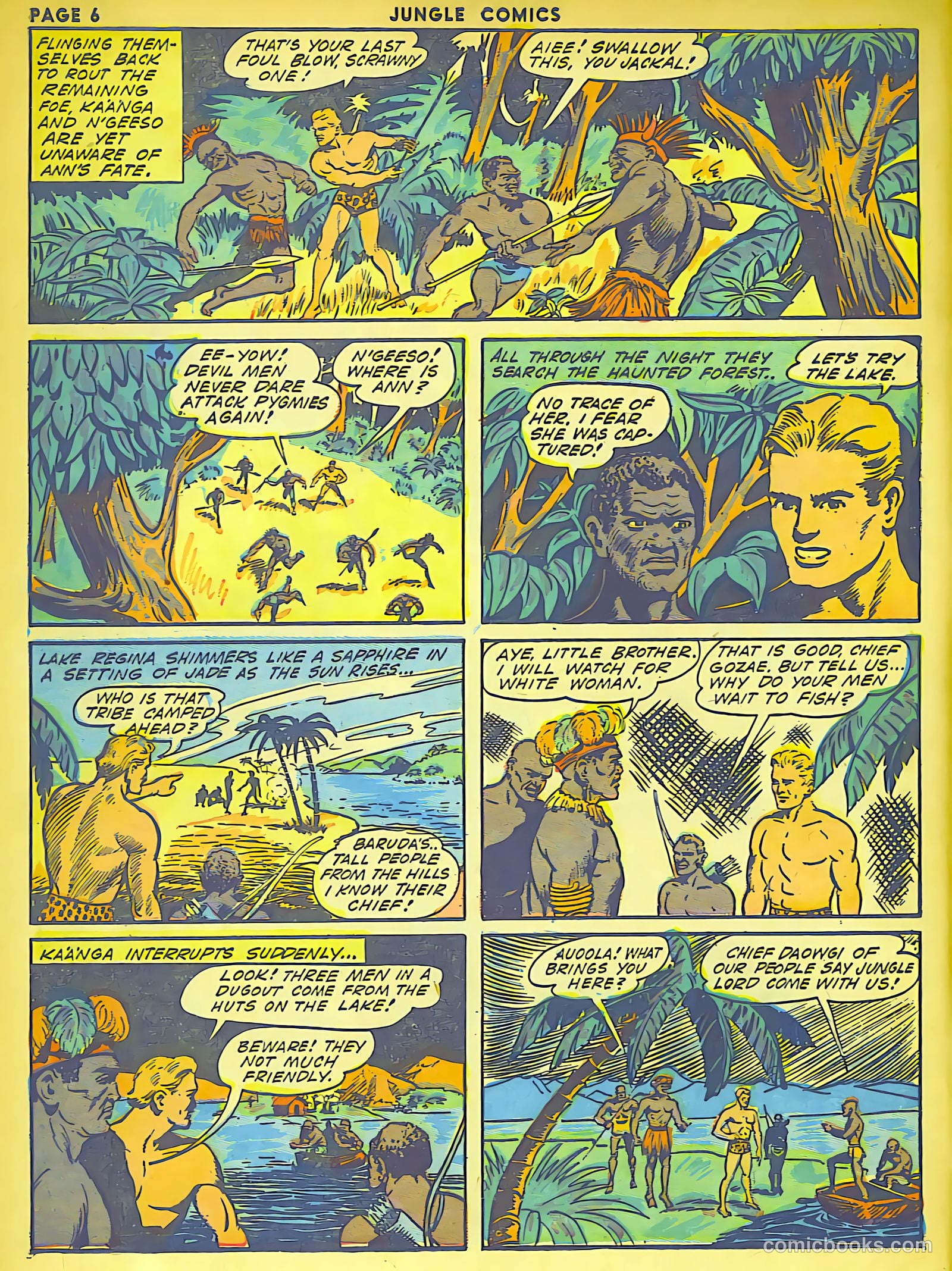Jungle Comics #41 (1943) — page 8 of 68