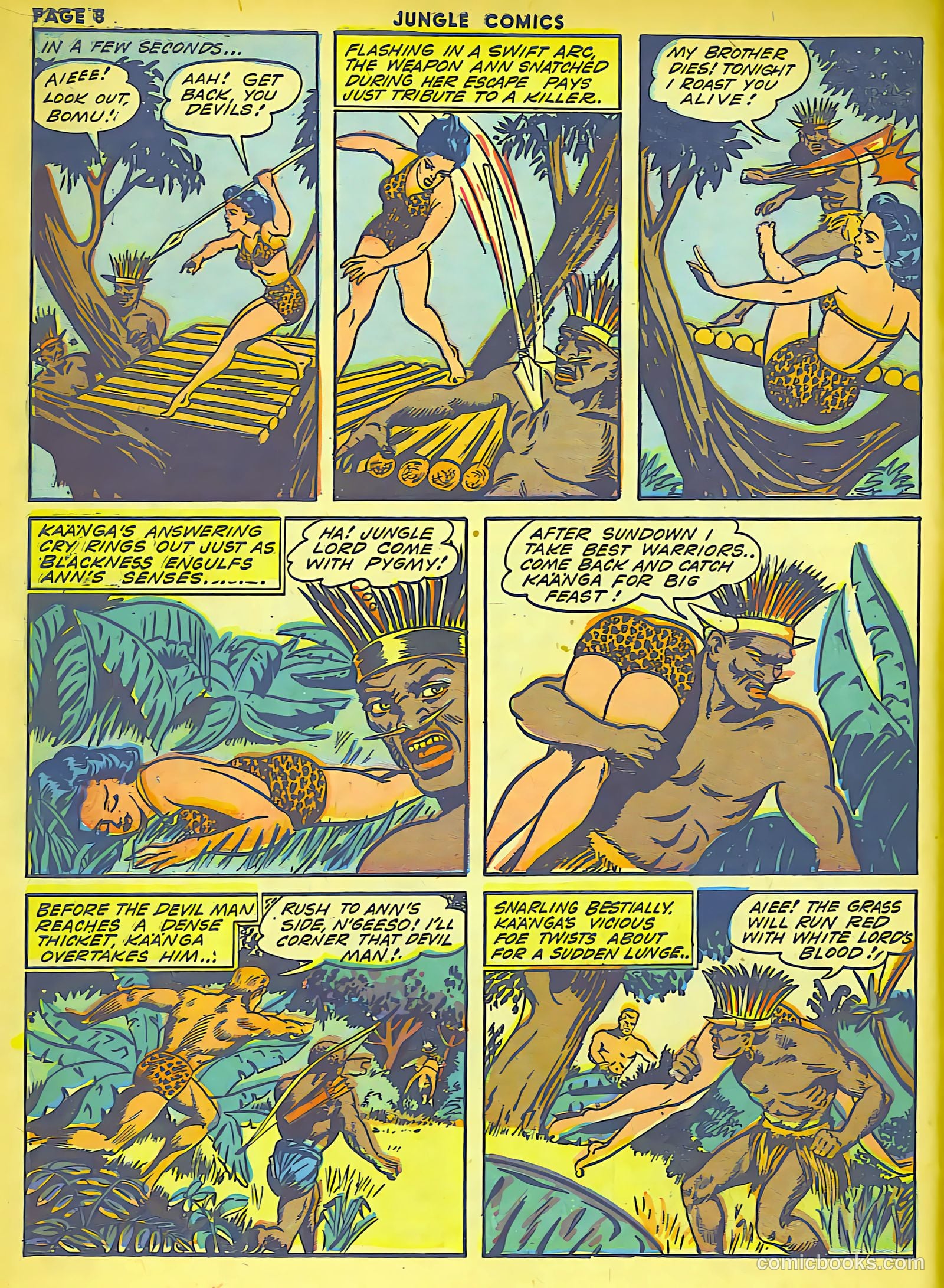 Jungle Comics #41 (1943) — page 10 of 68
