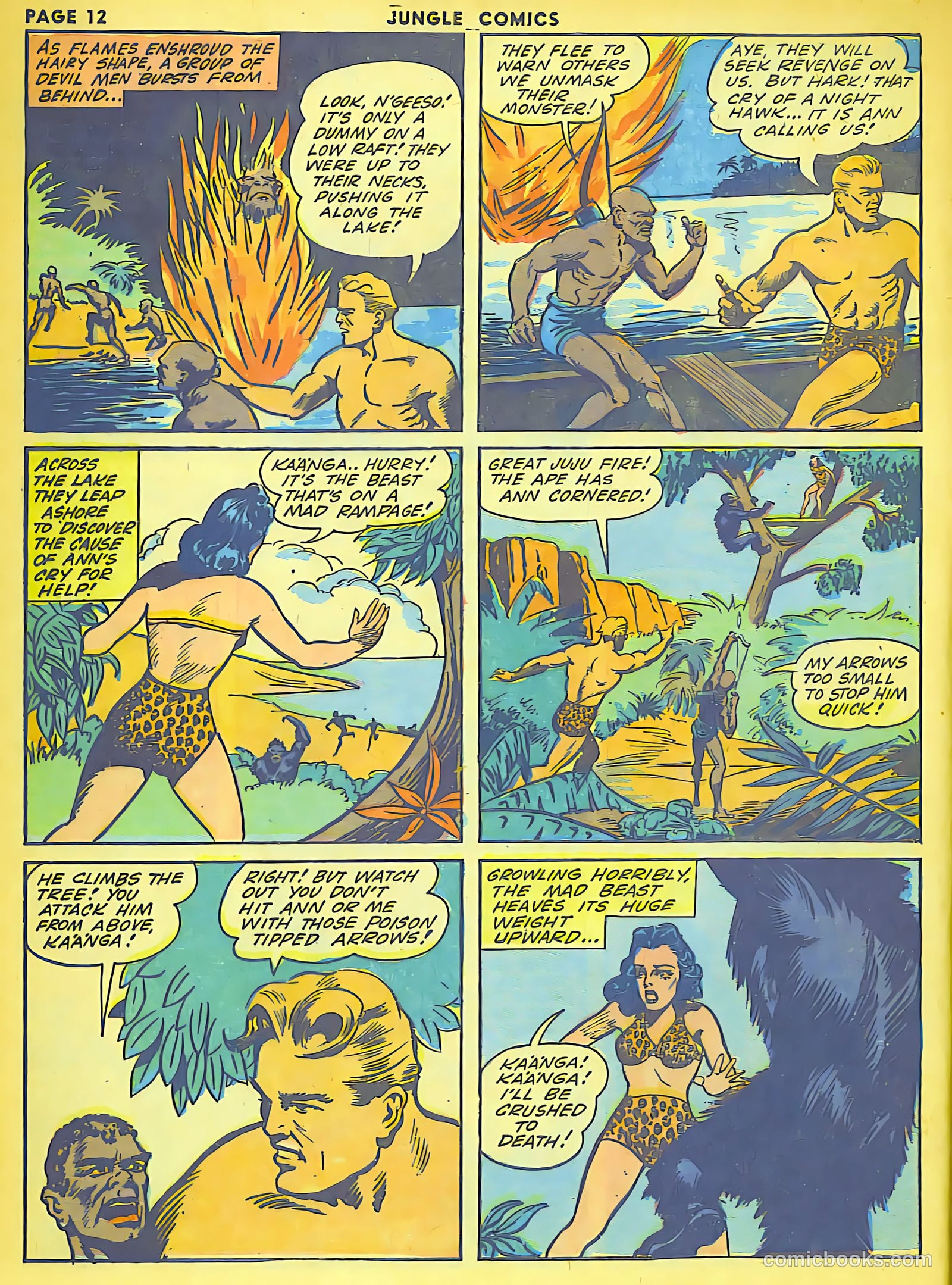 Jungle Comics #41 (1943) — page 14 of 68
