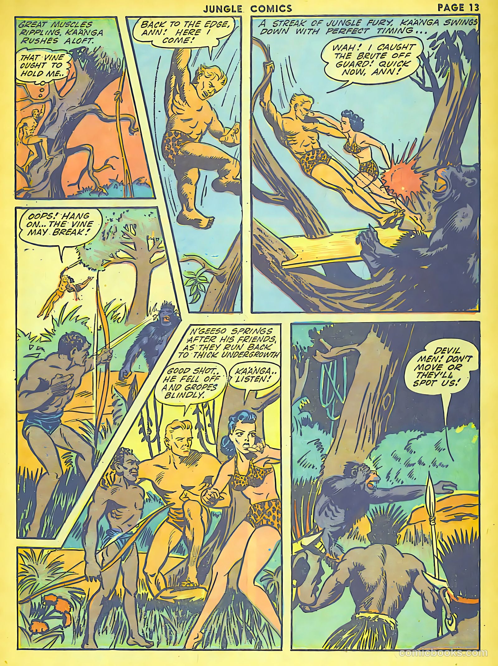 Jungle Comics #41 (1943) — page 15 of 68