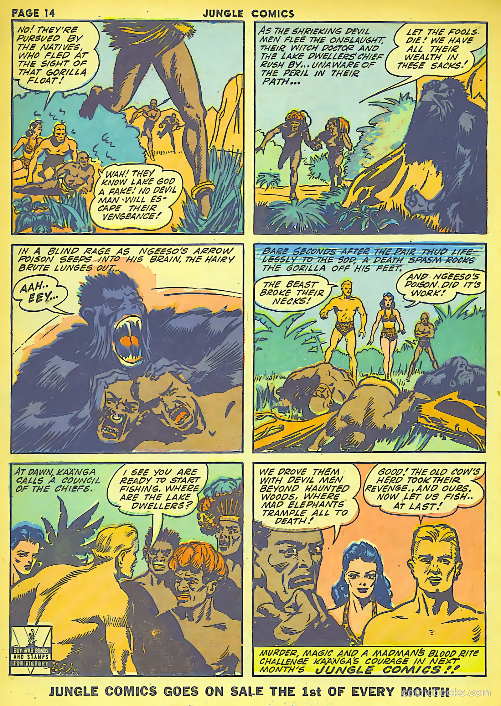 Jungle Comics #41 (1943) — page 16 of 68
