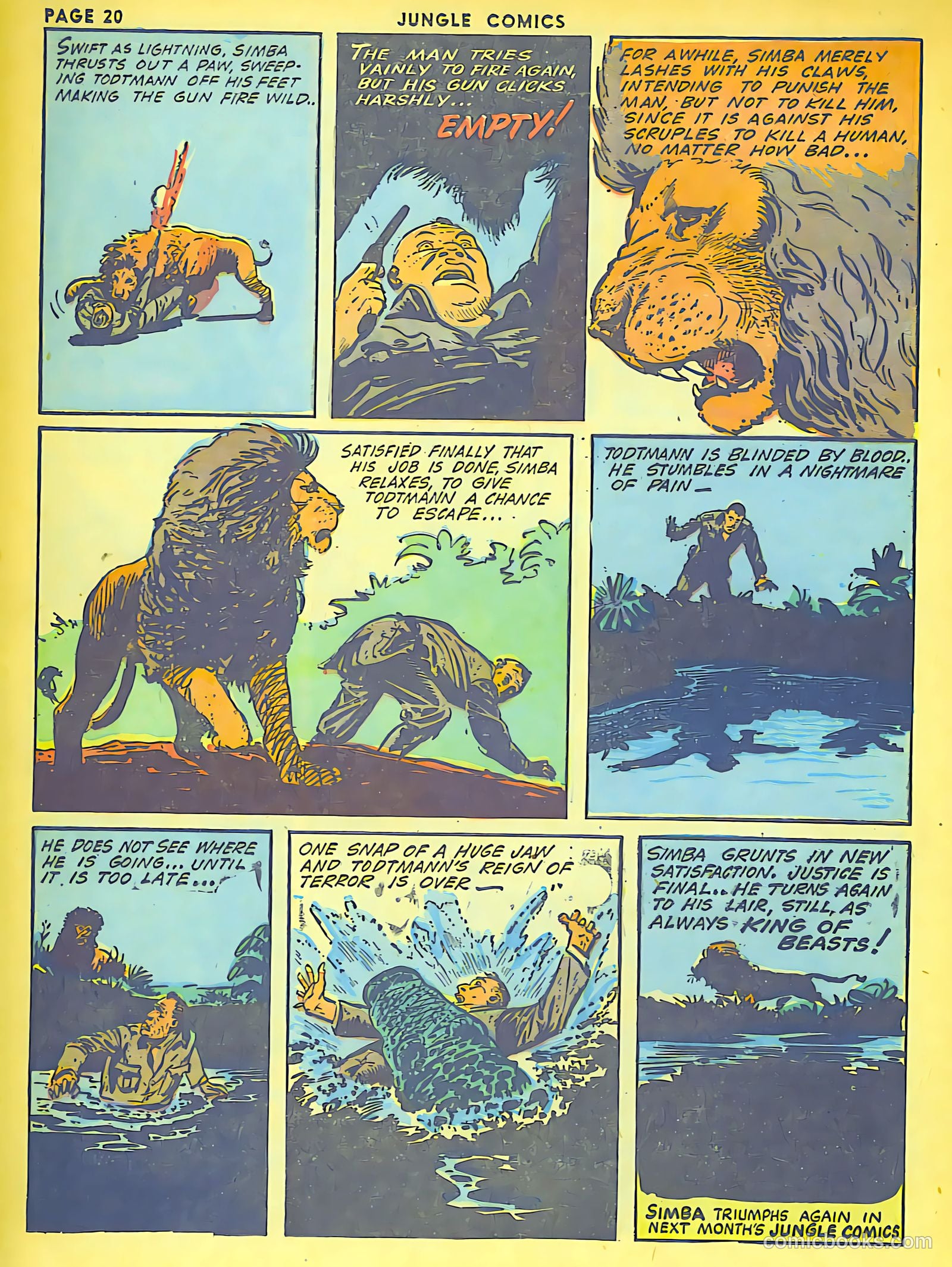 Jungle Comics #41 (1943) — page 22 of 68
