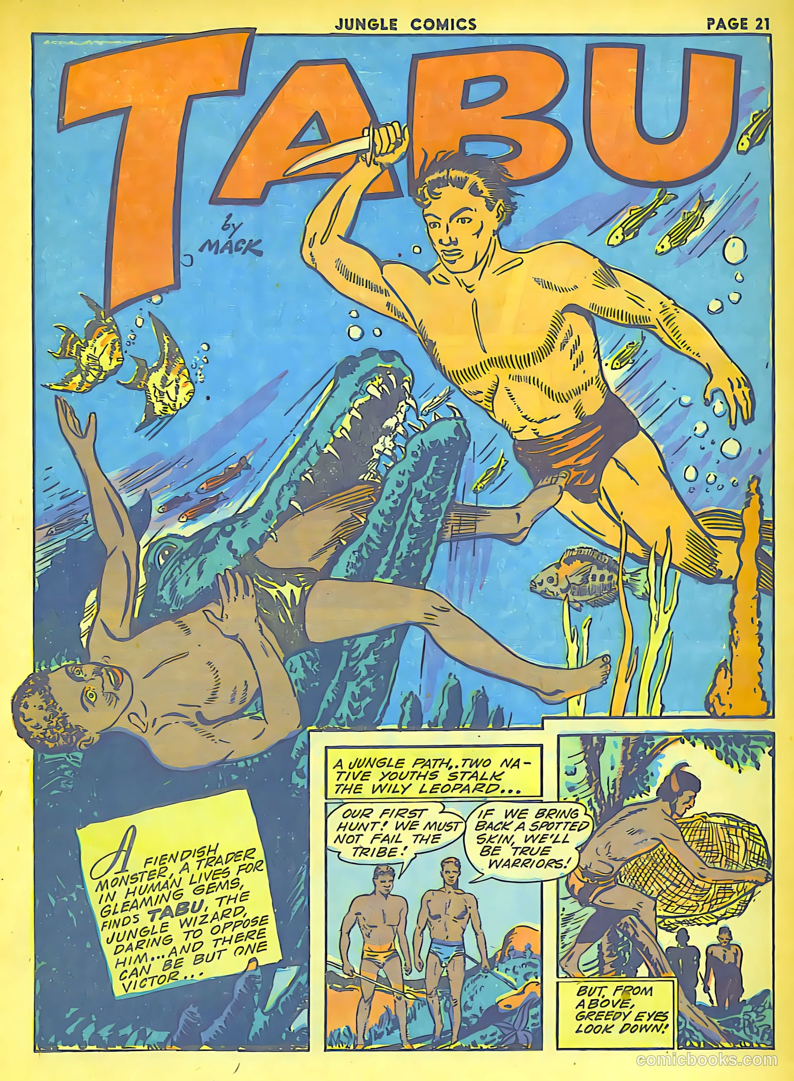 Jungle Comics #41 (1943) — page 23 of 68
