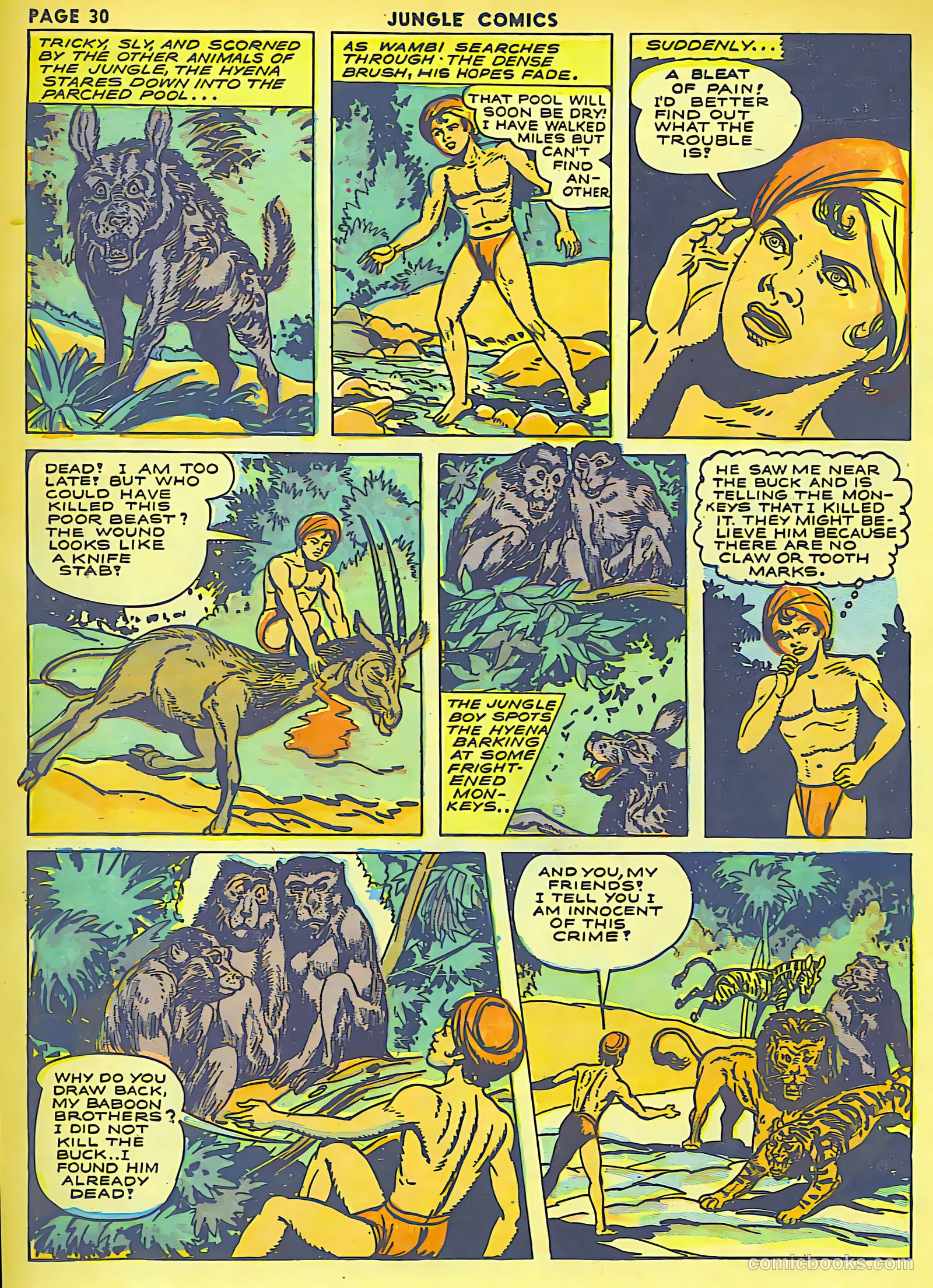 Jungle Comics #41 (1943) — page 32 of 68