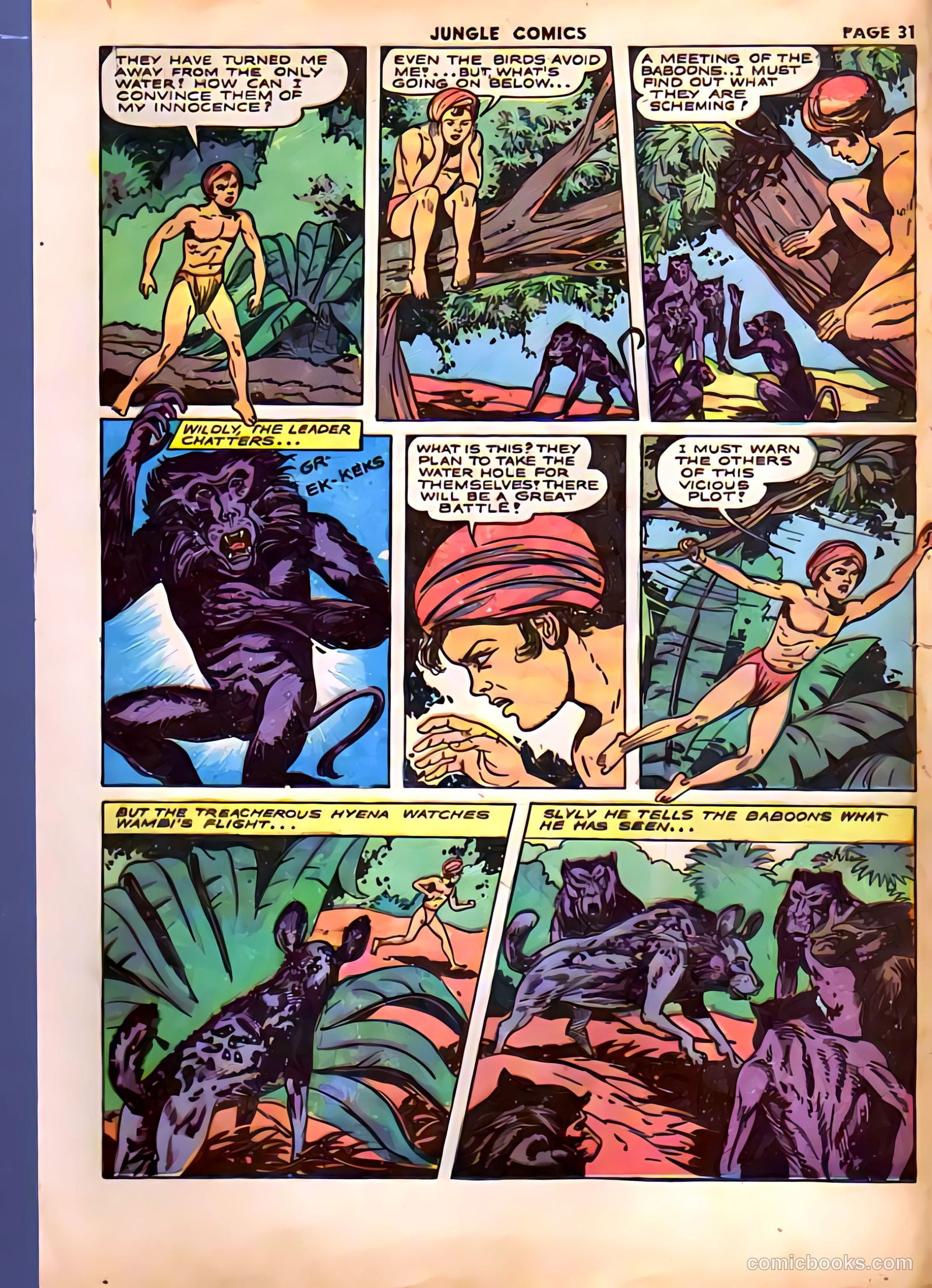 Jungle Comics #41 (1943) — page 33 of 68