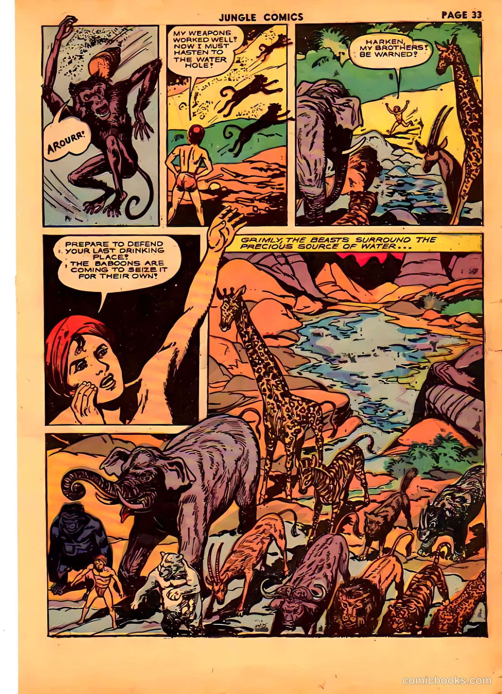 Jungle Comics #41 (1943) — page 35 of 68
