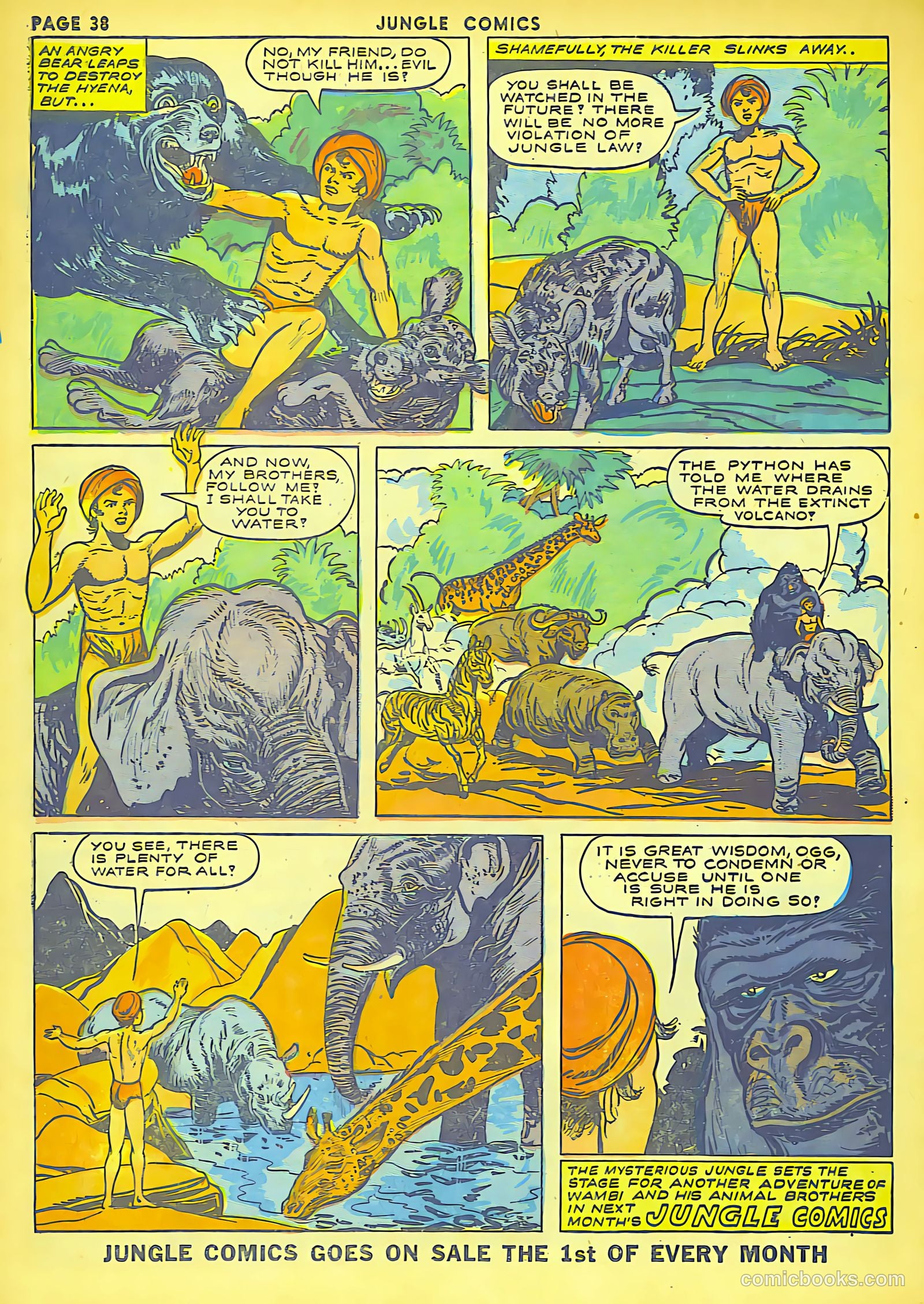 Jungle Comics #41 (1943) — page 40 of 68