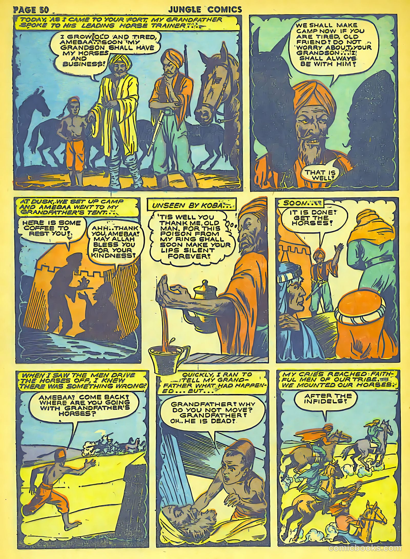 Jungle Comics #41 (1943) — page 52 of 68