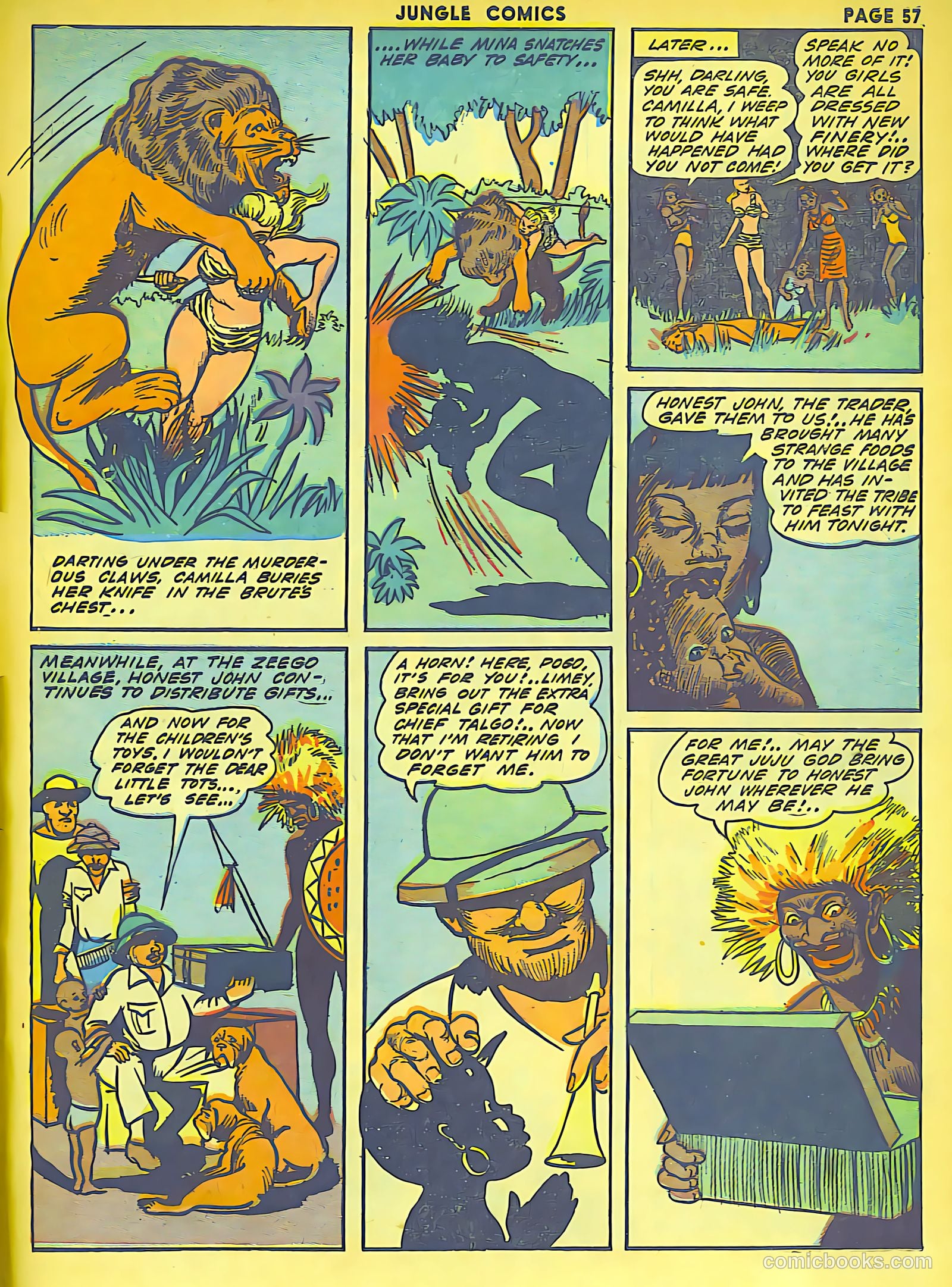 Jungle Comics #41 (1943) — page 59 of 68