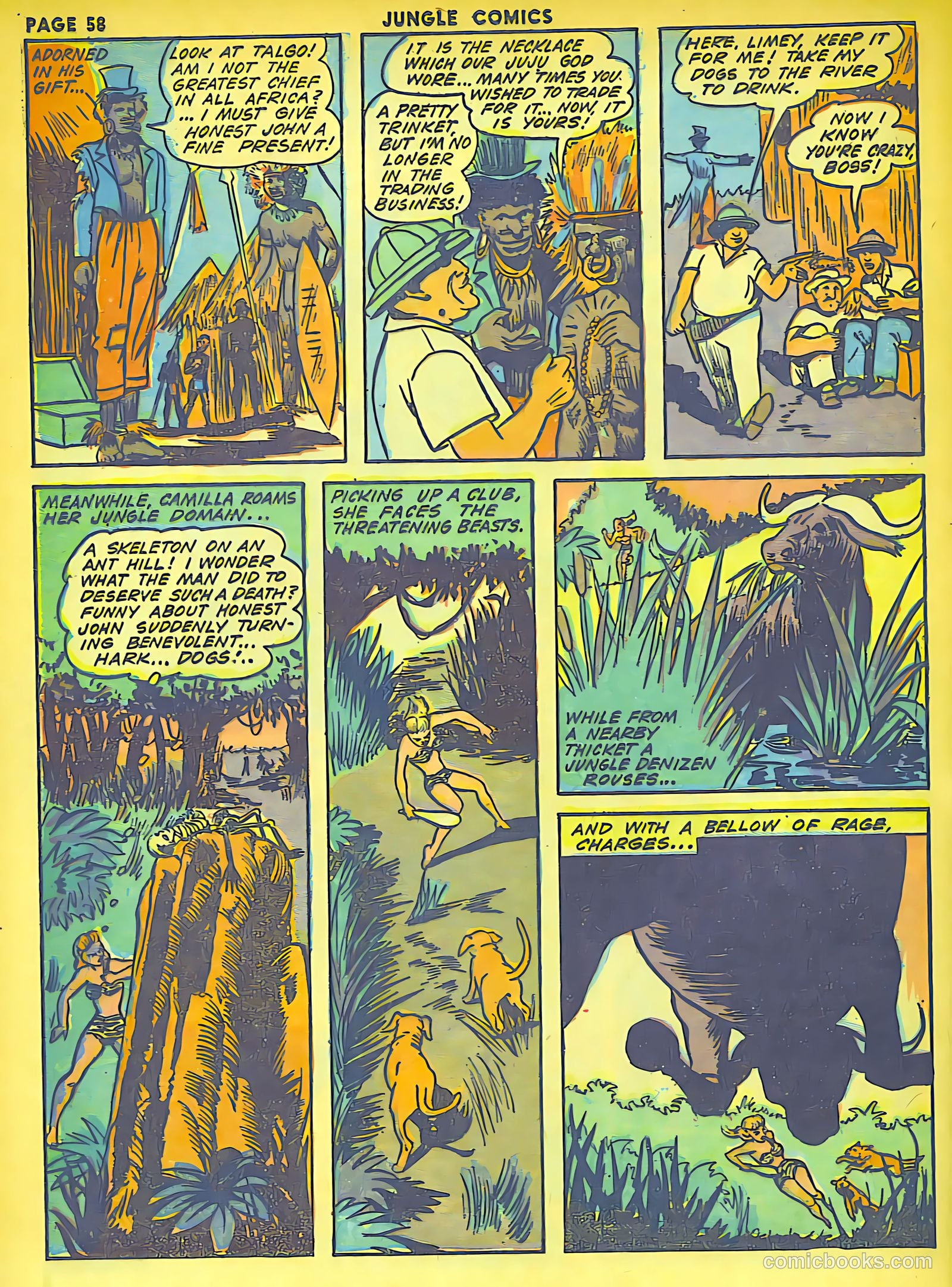 Jungle Comics #41 (1943) — page 60 of 68