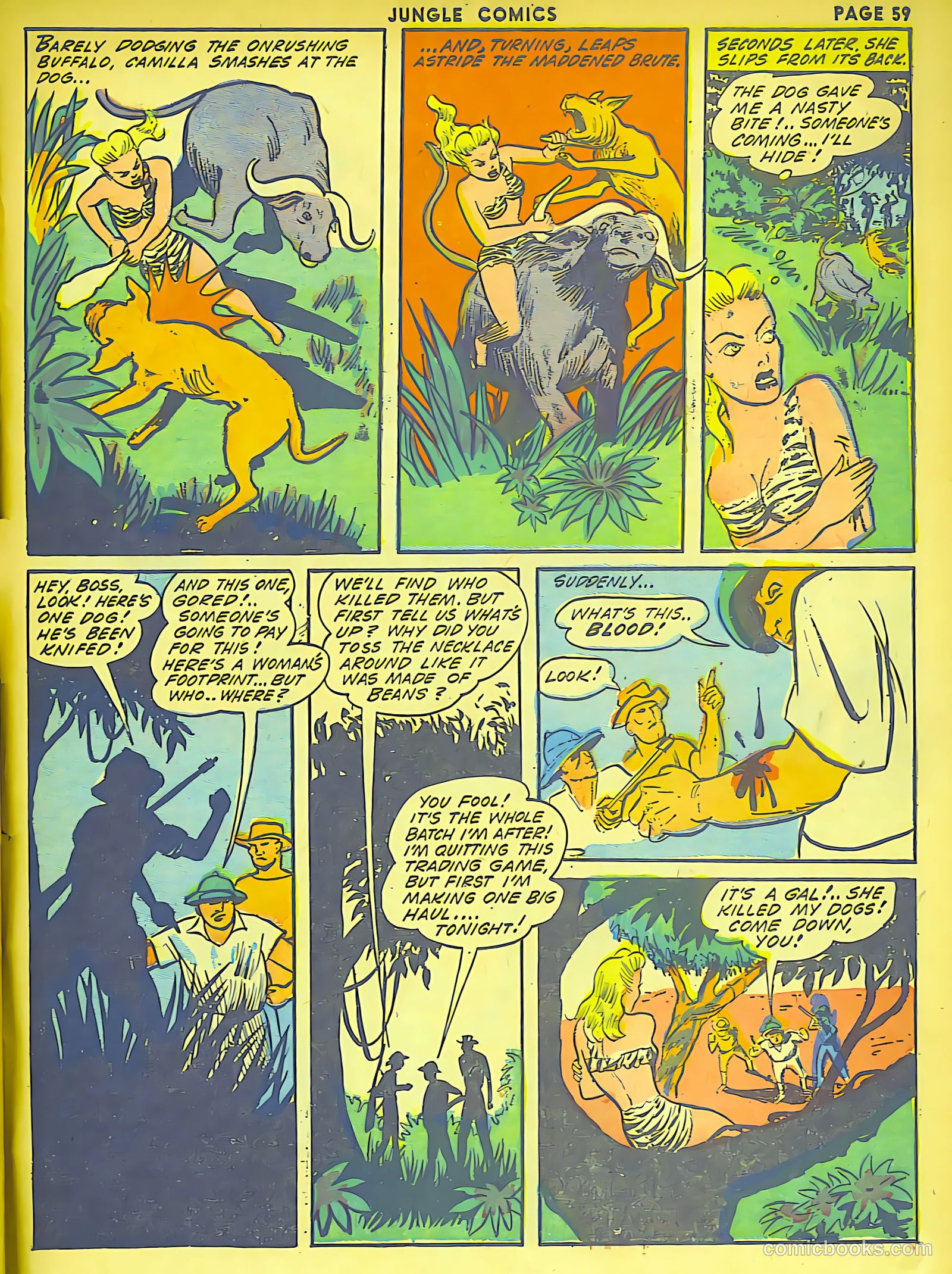 Jungle Comics #41 (1943) — page 61 of 68