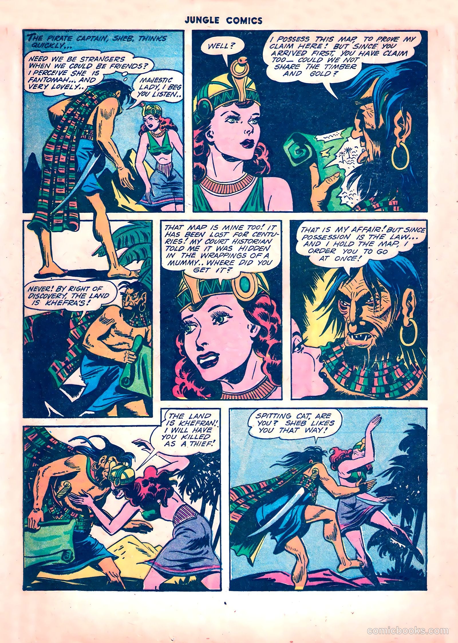 Jungle Comics #42 (1943) — page 36 of 60