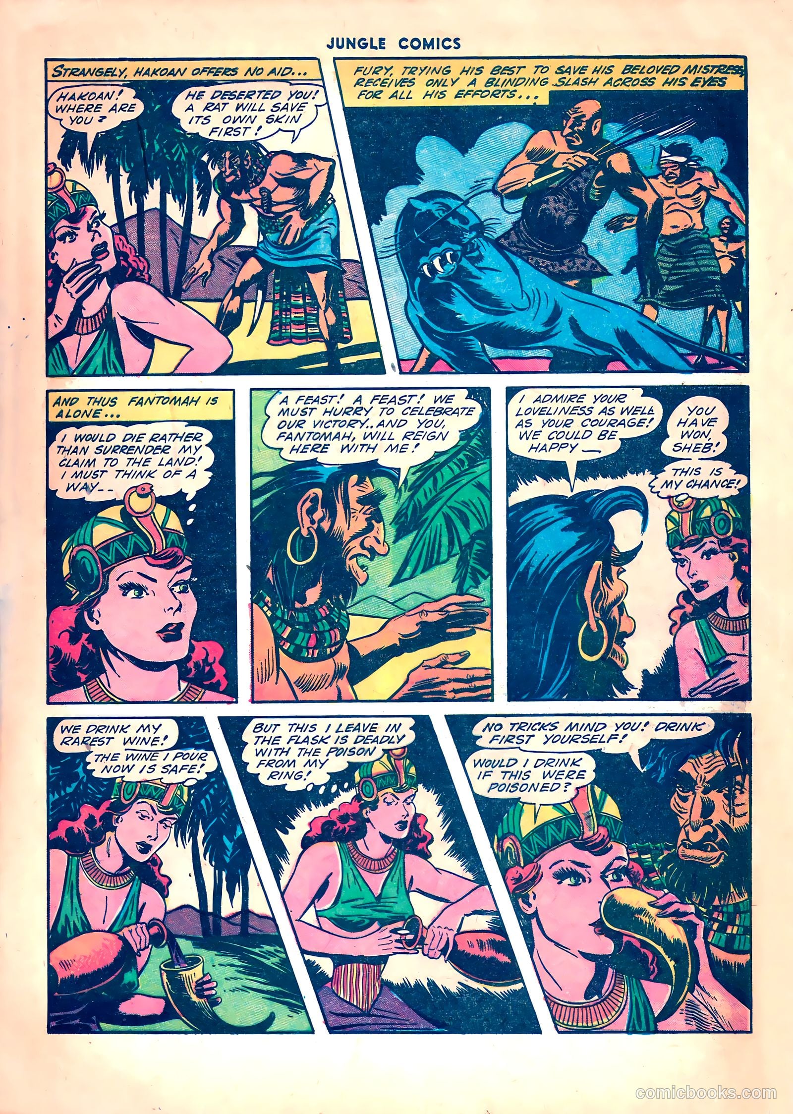 Jungle Comics #42 (1943) — page 37 of 60