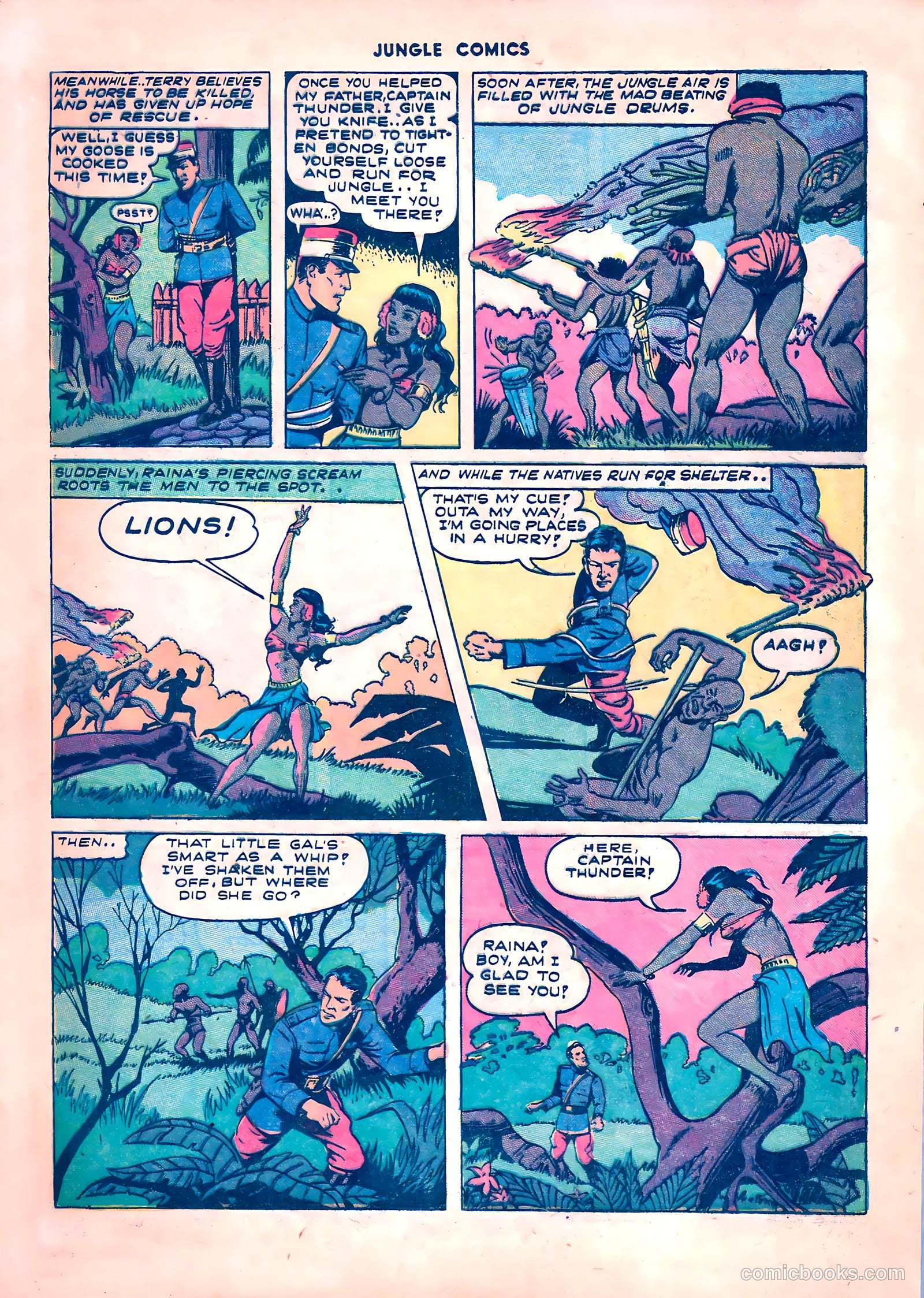 Jungle Comics #42 (1943) — page 45 of 60