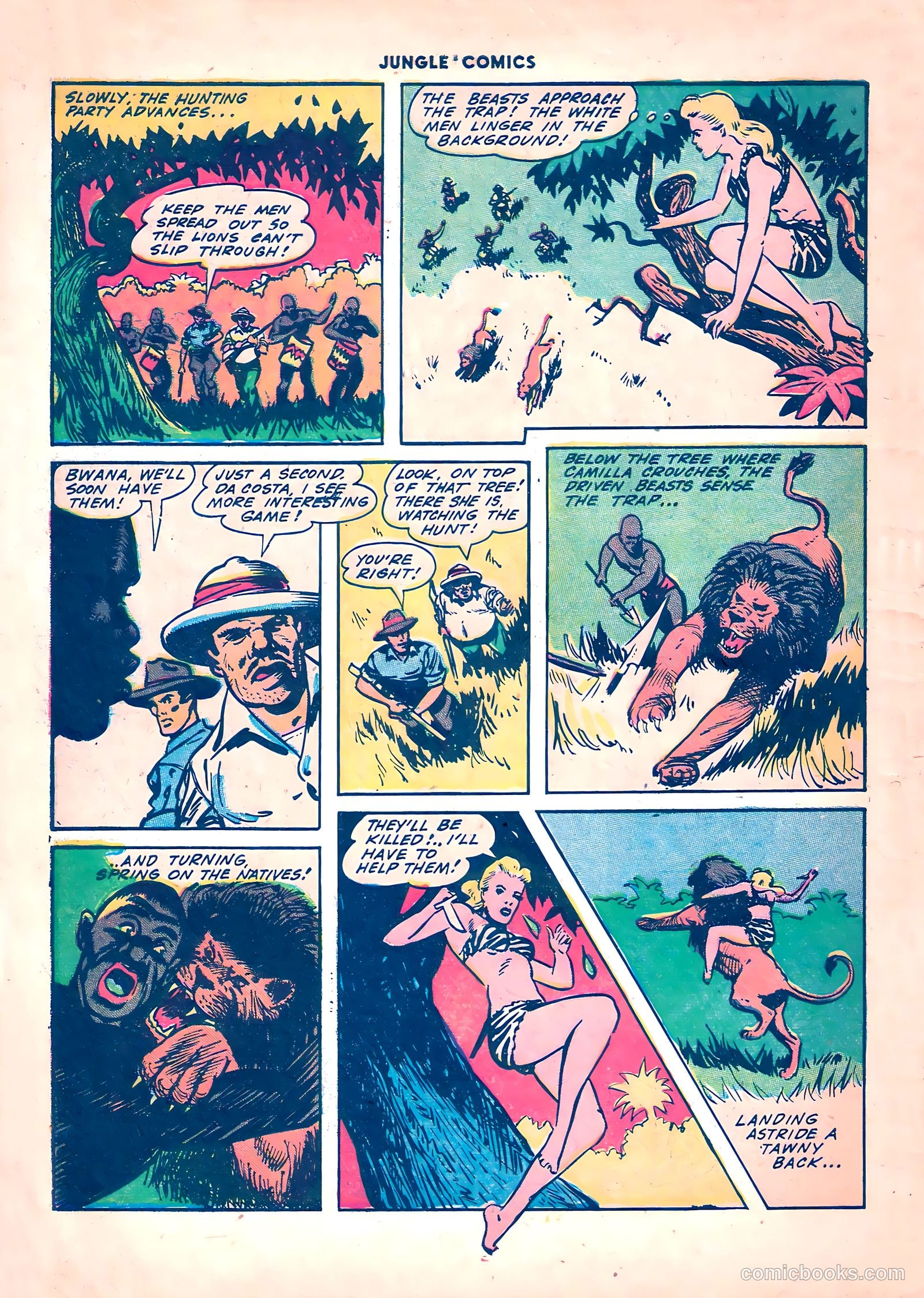 Jungle Comics #42 (1943) — page 52 of 60