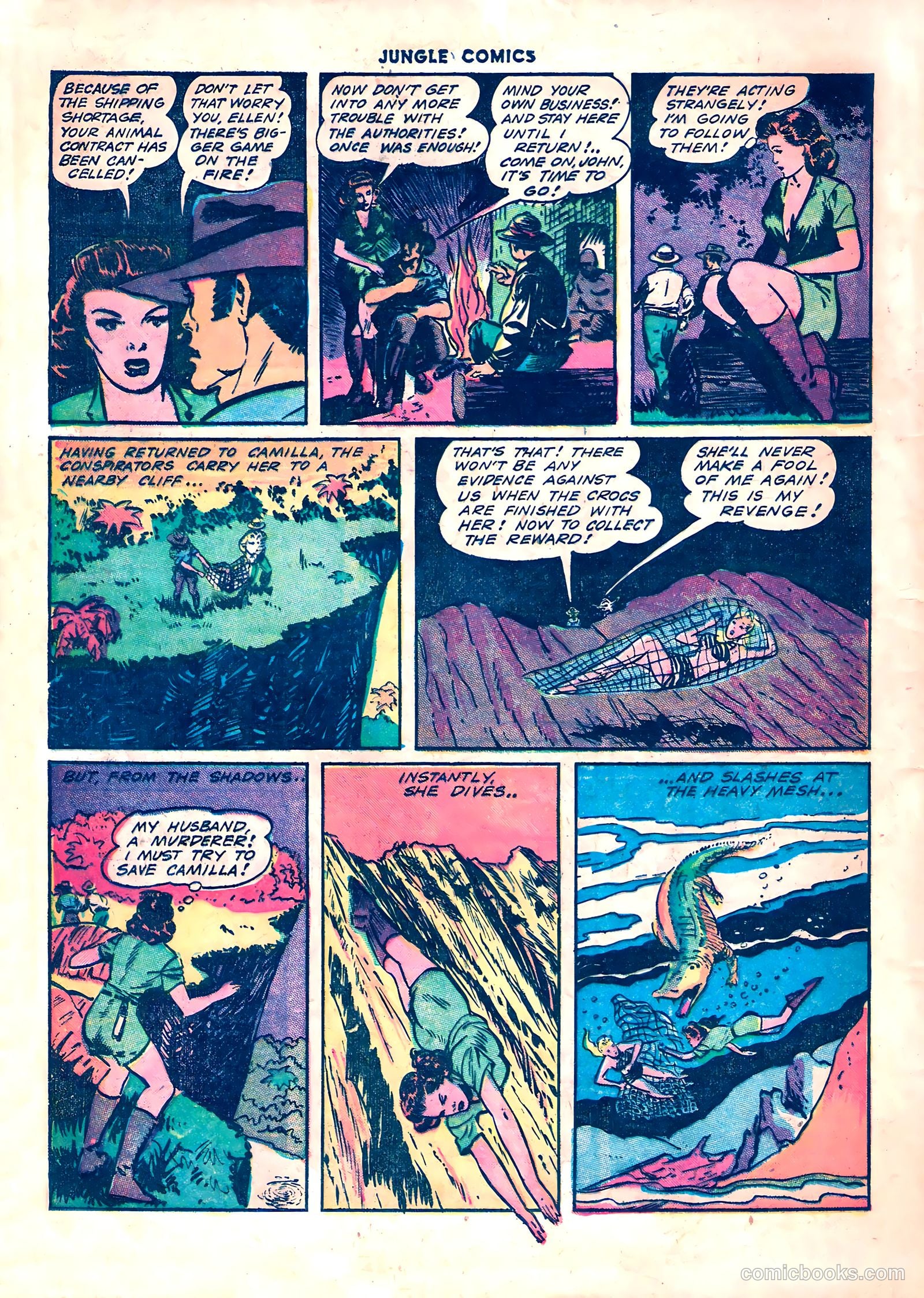 Jungle Comics #42 (1943) — page 54 of 60