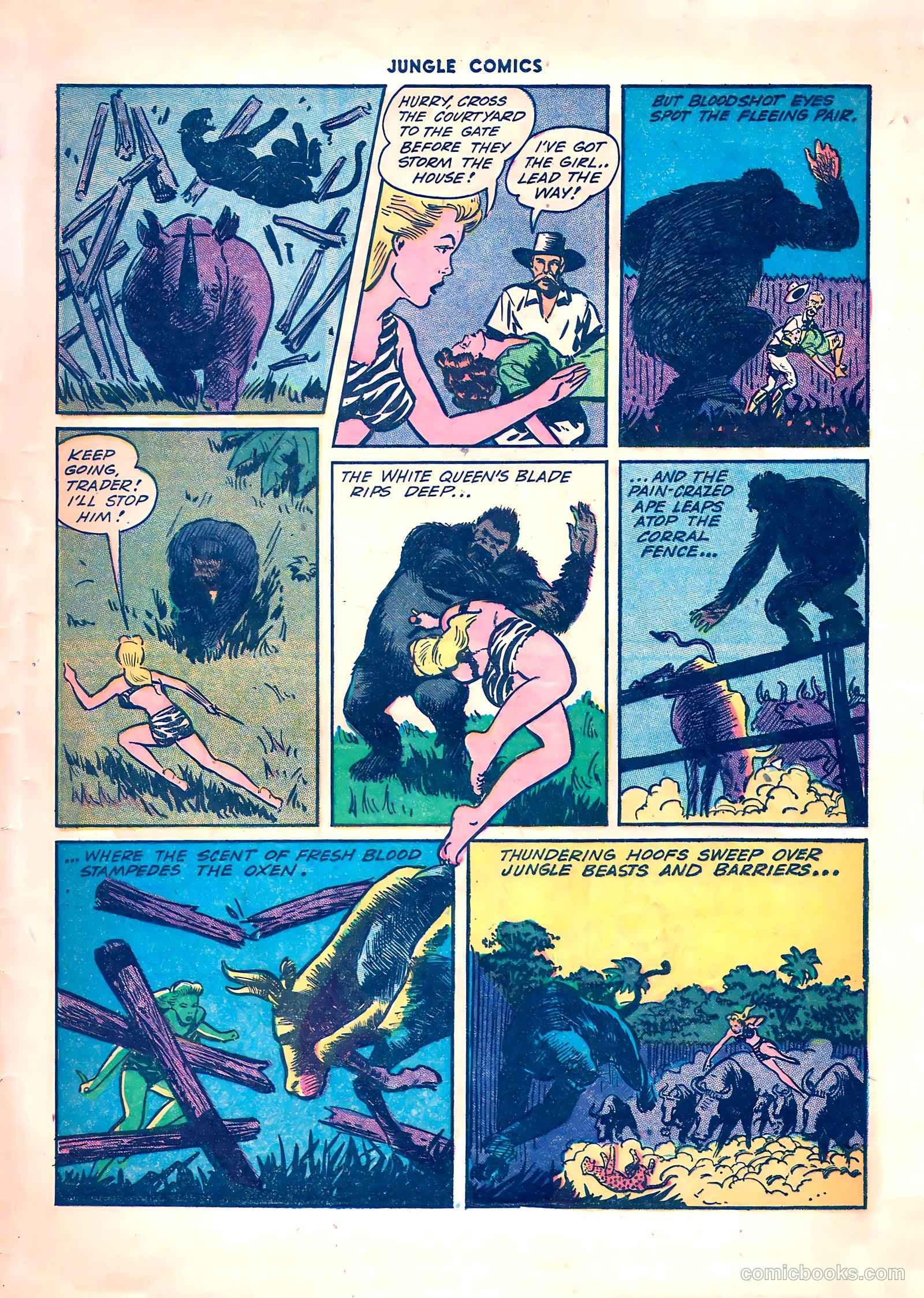 Jungle Comics #42 (1943) — page 57 of 60