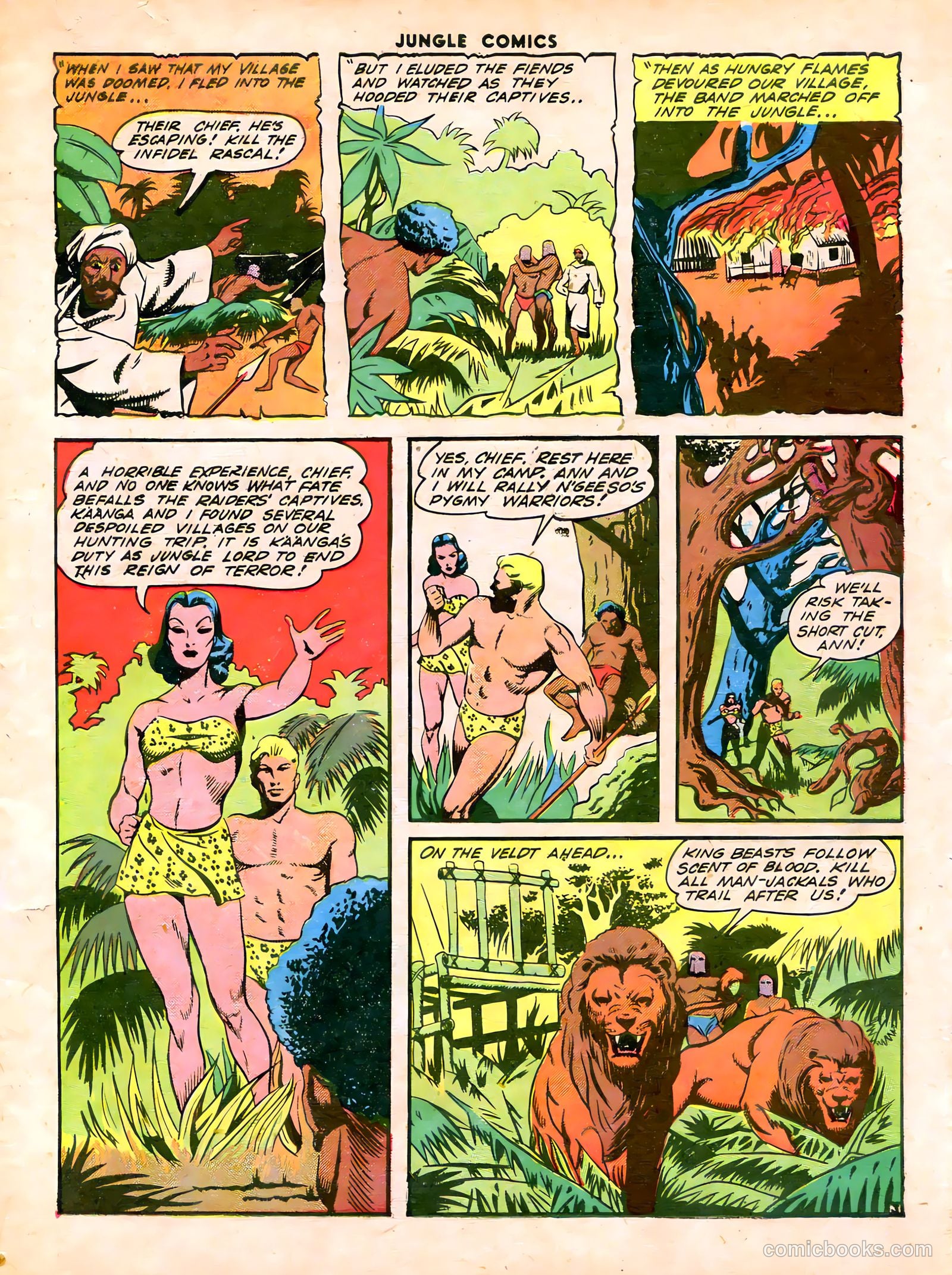 Jungle Comics #43 (1943) — page 5 of 60