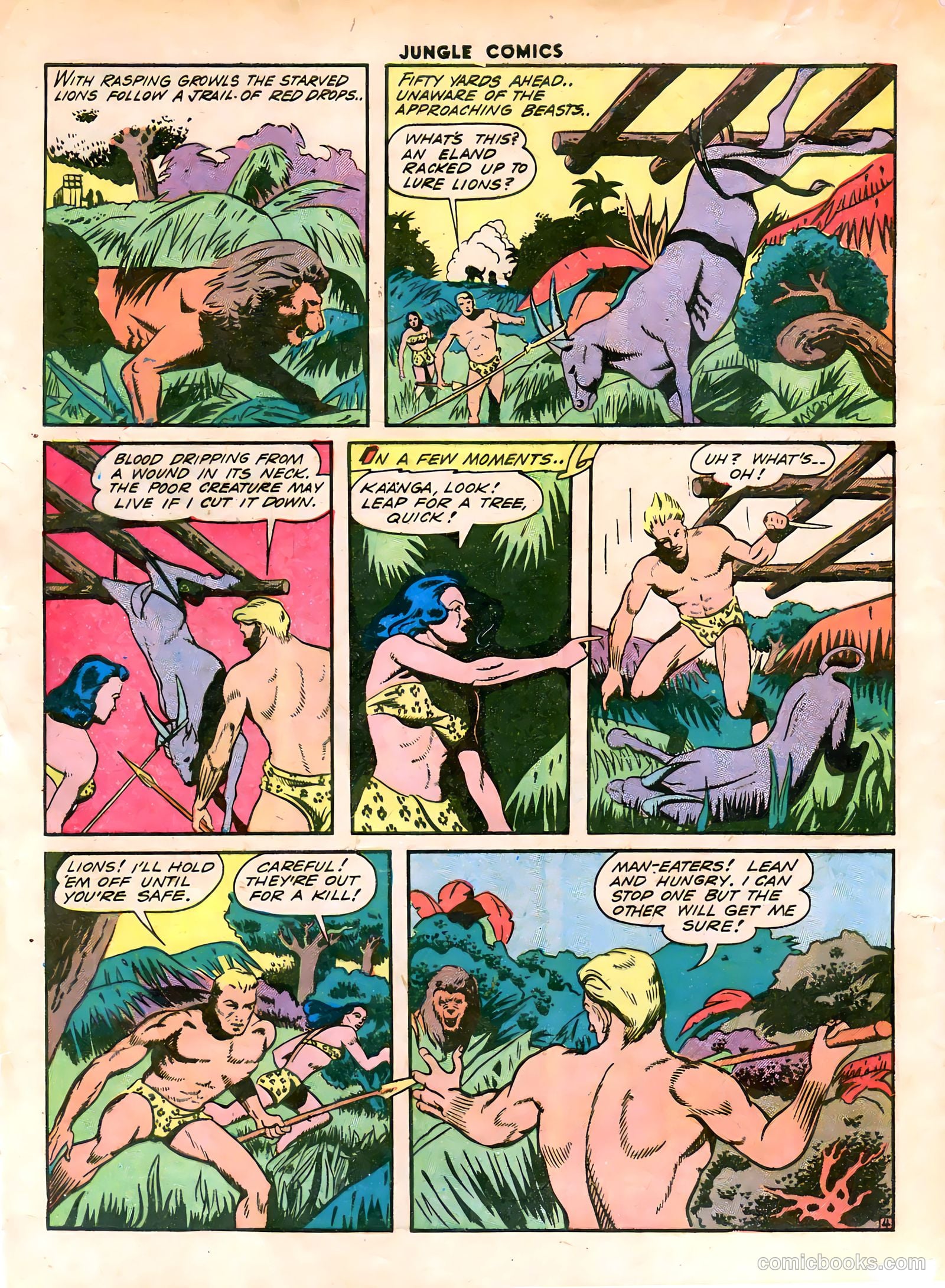 Jungle Comics #43 (1943) — page 6 of 60