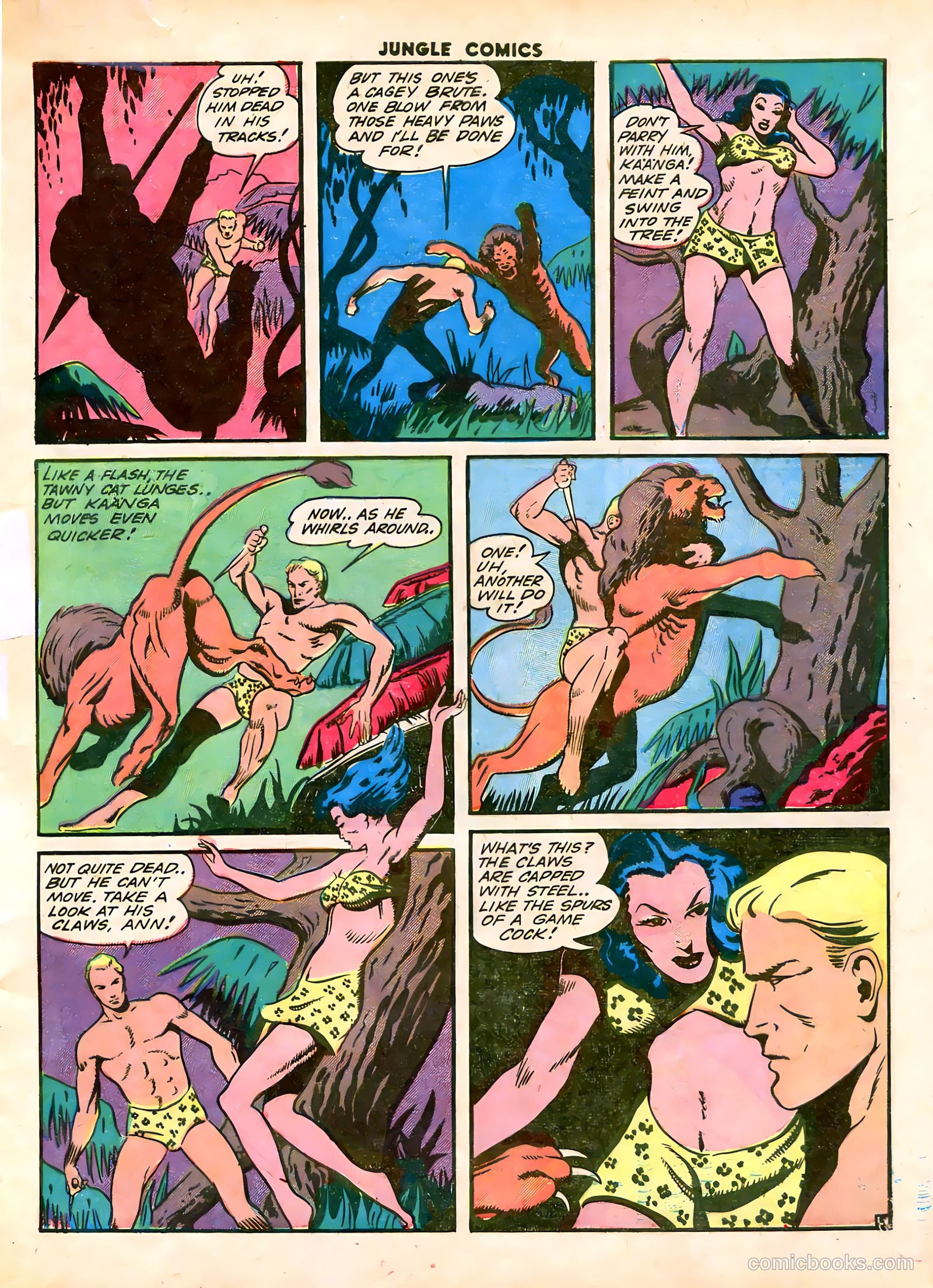 Jungle Comics #43 (1943) — page 7 of 60