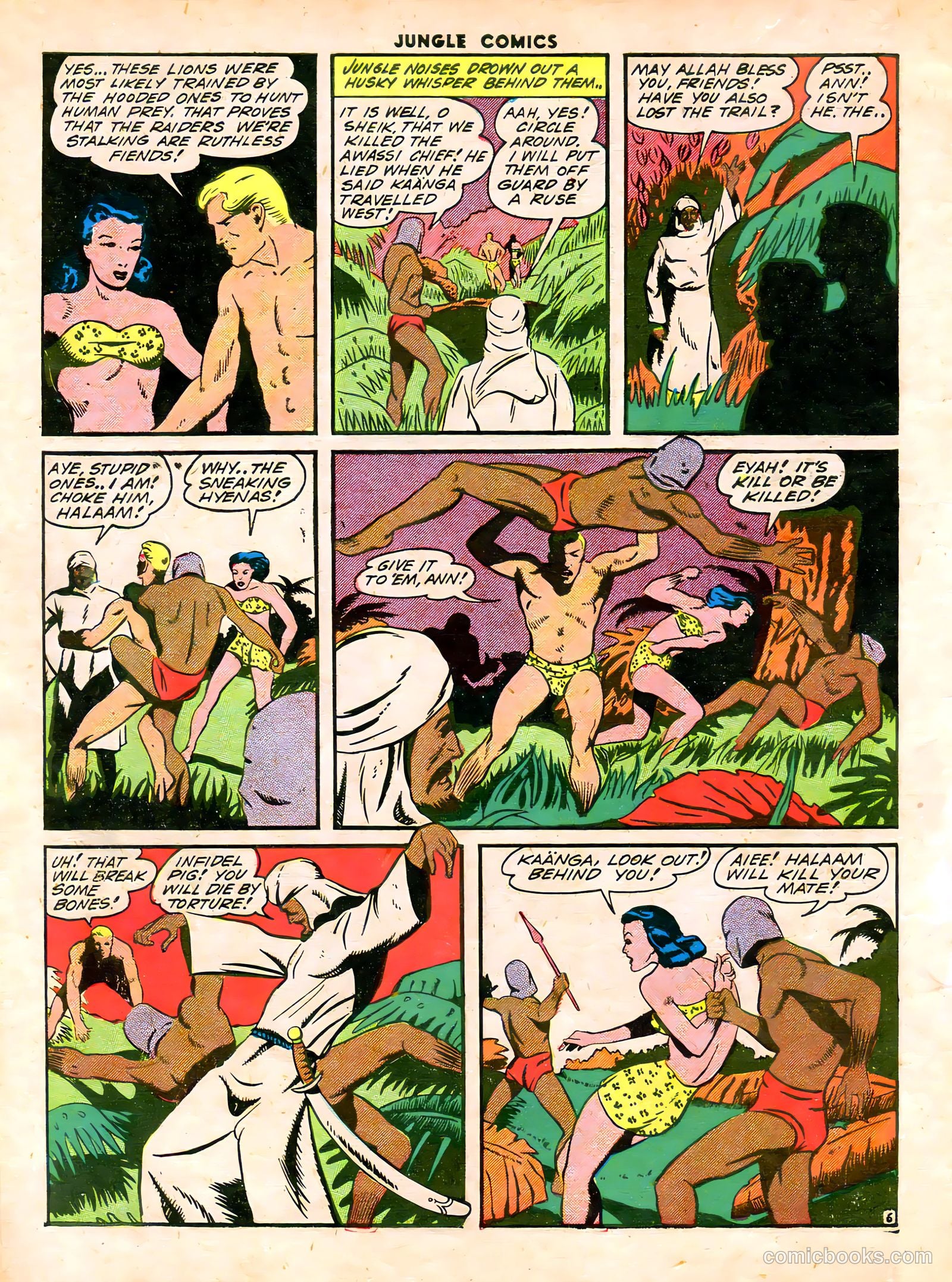 Jungle Comics #43 (1943) — page 8 of 60