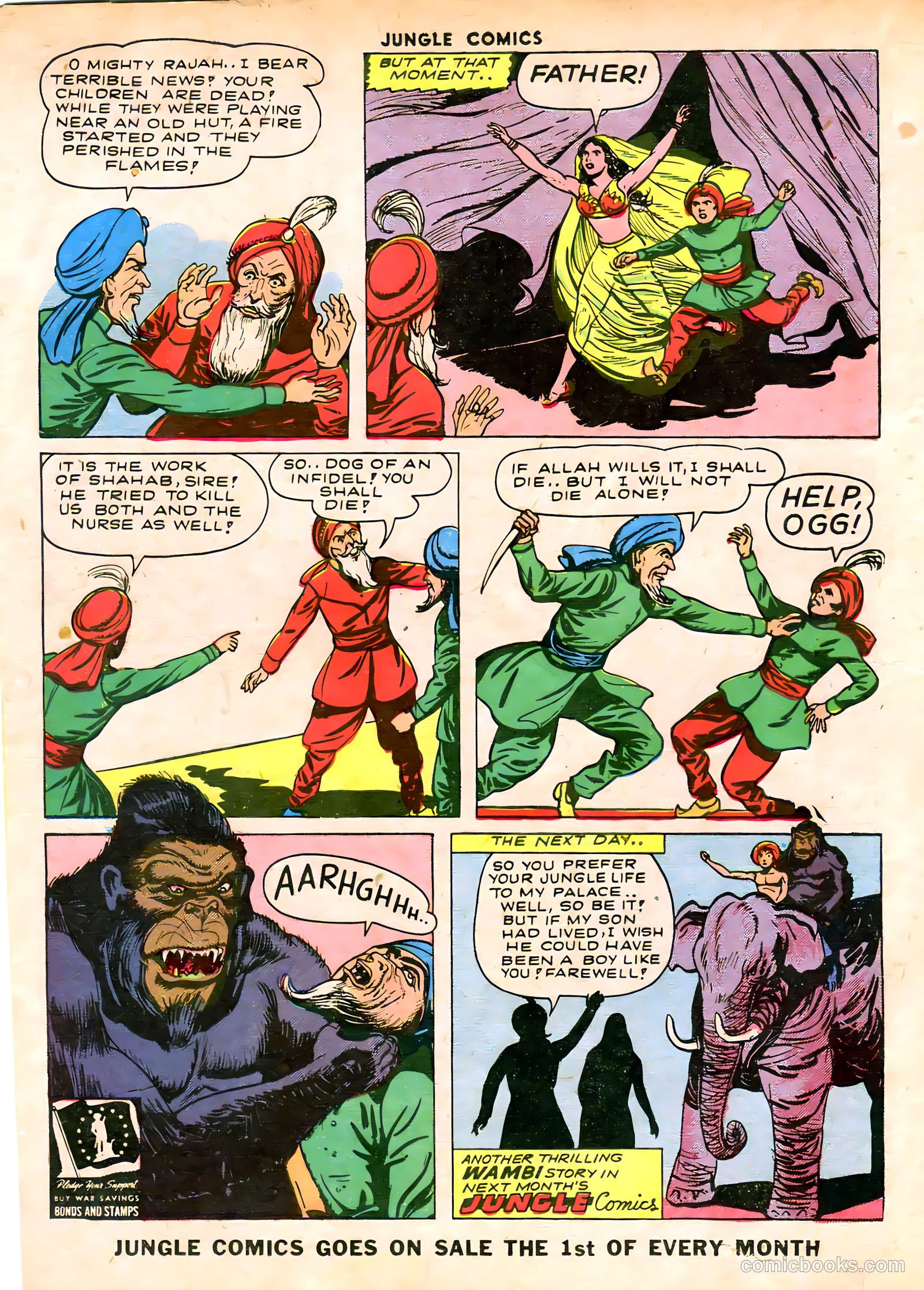 Jungle Comics #43 (1943) — page 32 of 60