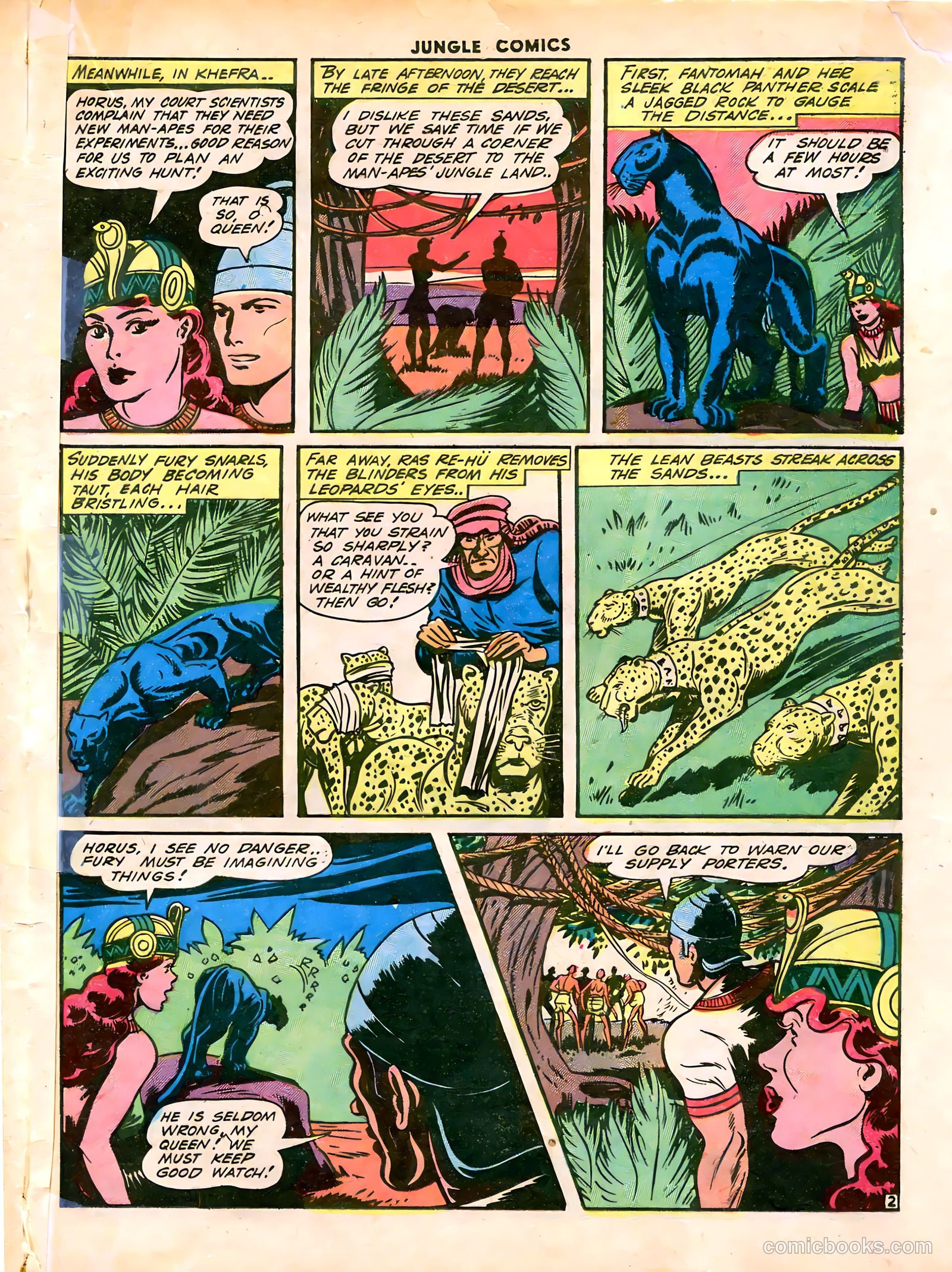 Jungle Comics #43 (1943) — page 37 of 60
