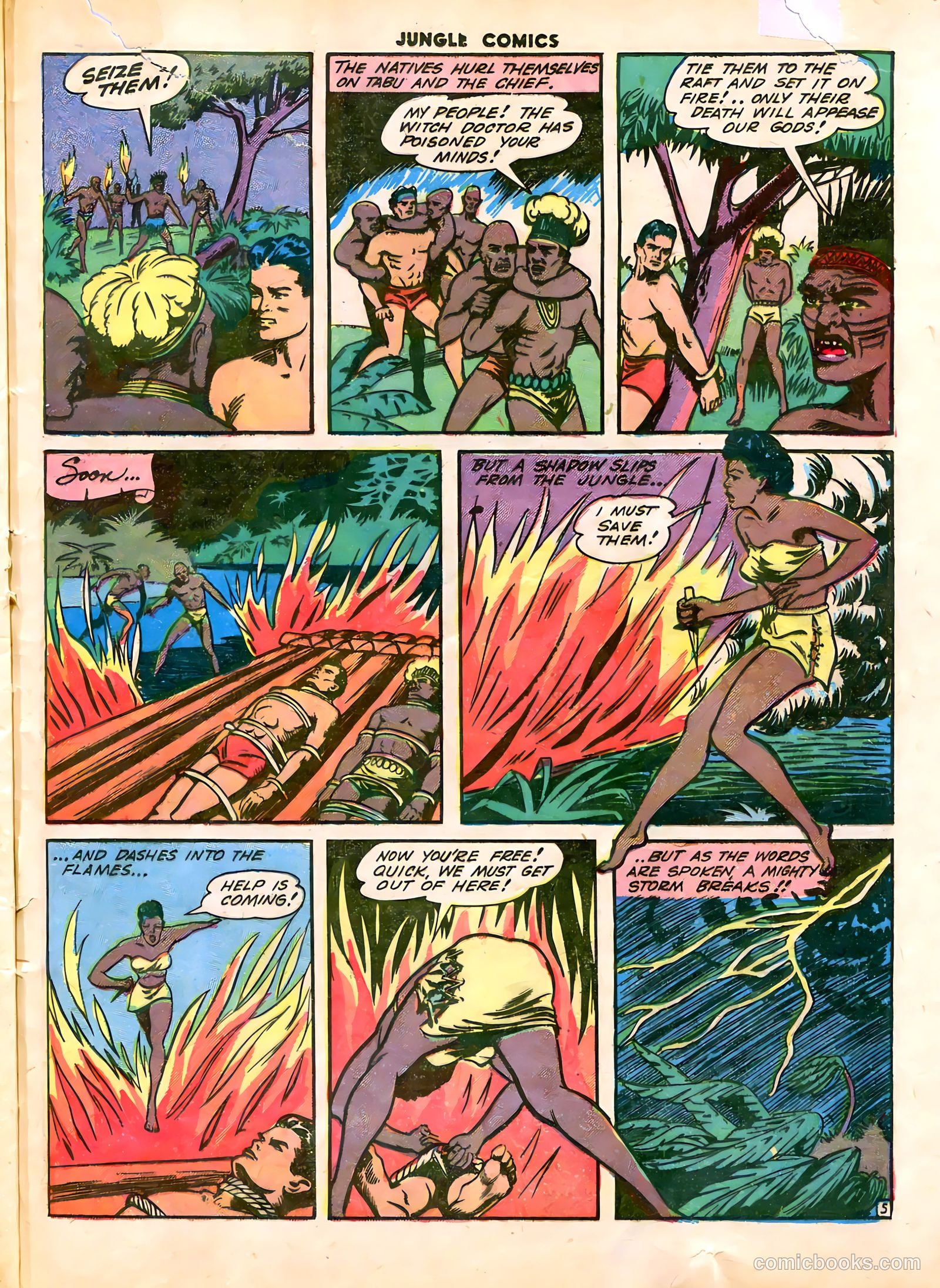 Jungle Comics #43 (1943) — page 45 of 60