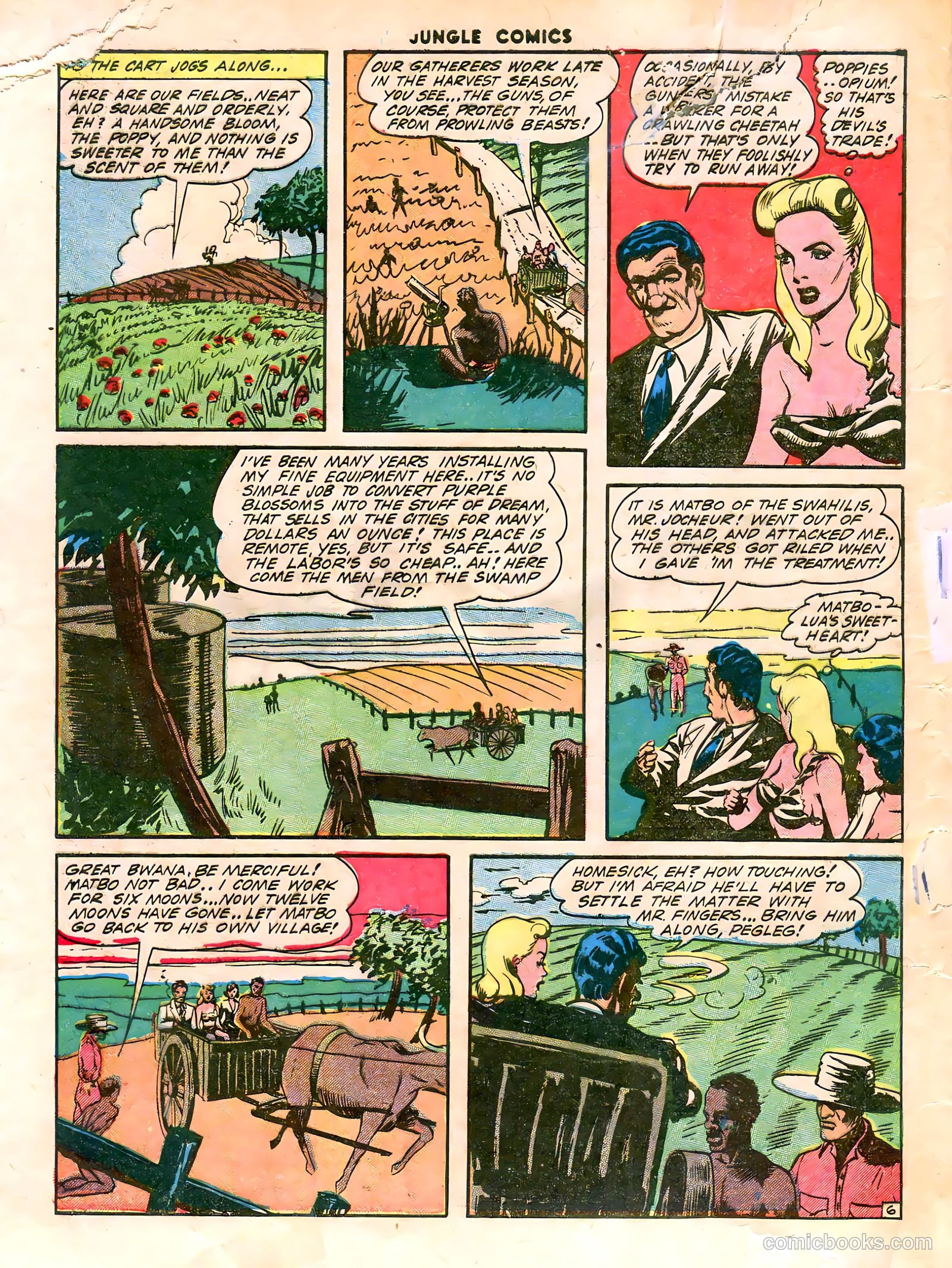 Jungle Comics #43 (1943) — page 54 of 60
