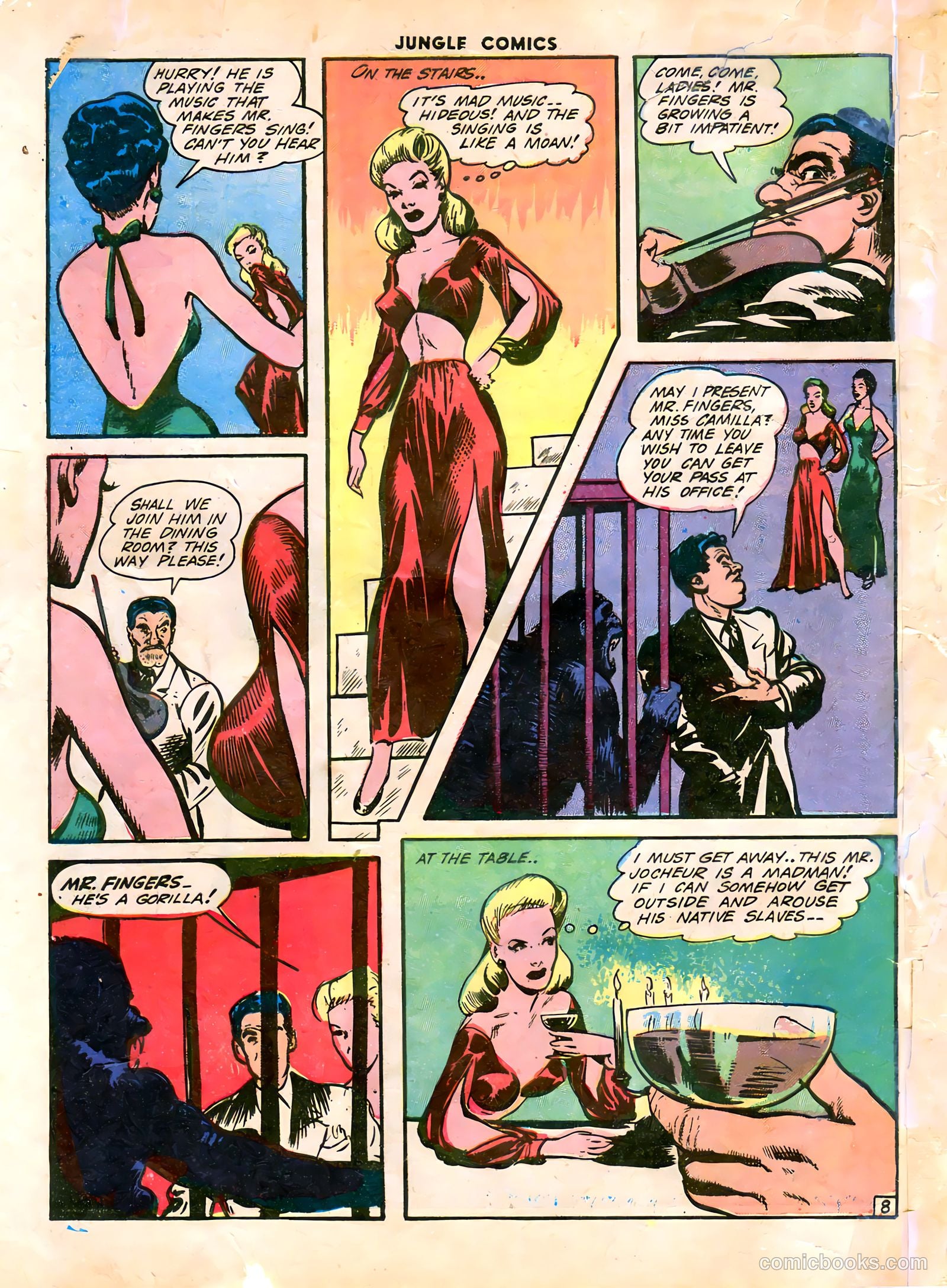 Jungle Comics #43 (1943) — page 56 of 60