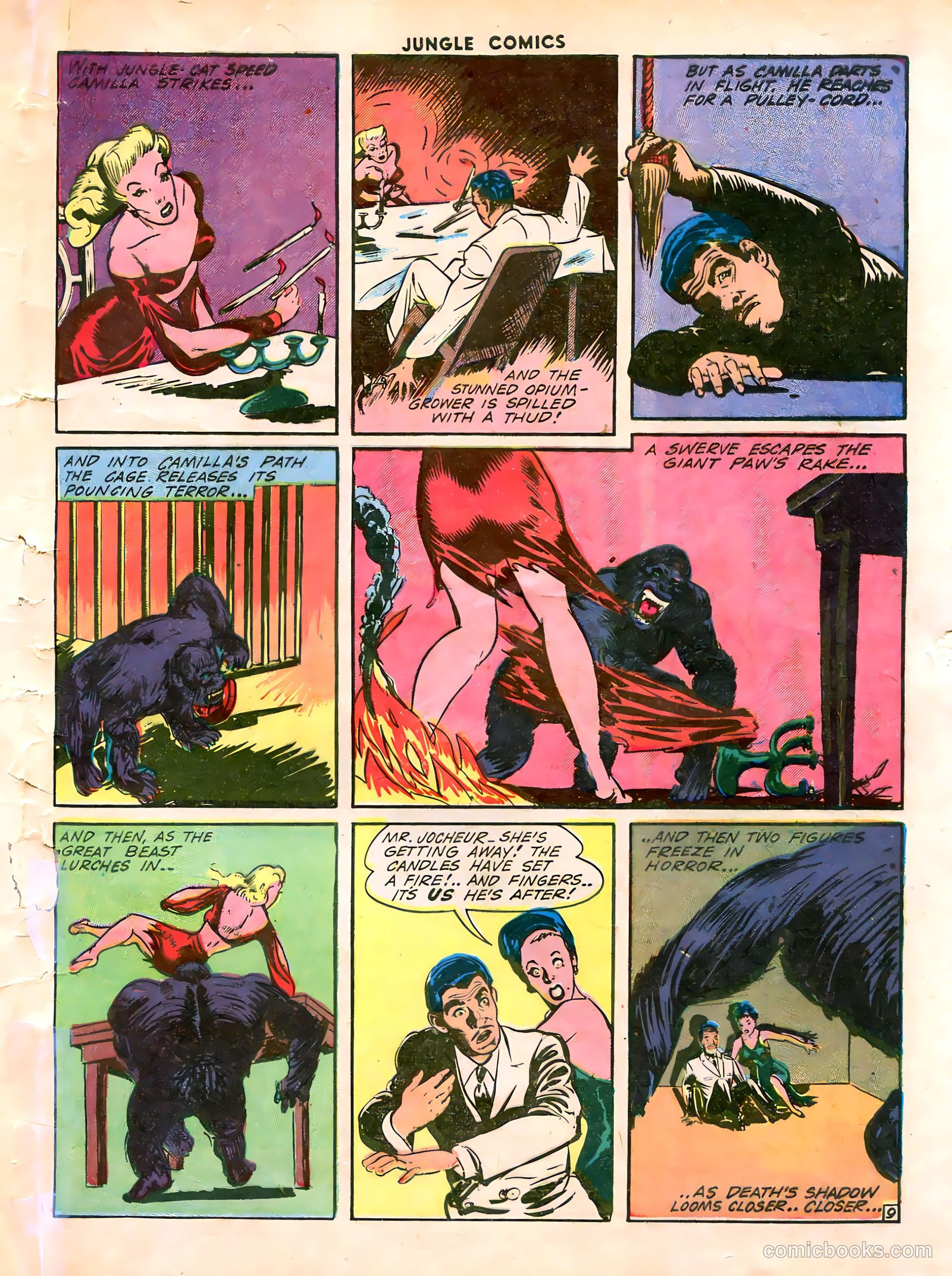 Jungle Comics #43 (1943) — page 57 of 60