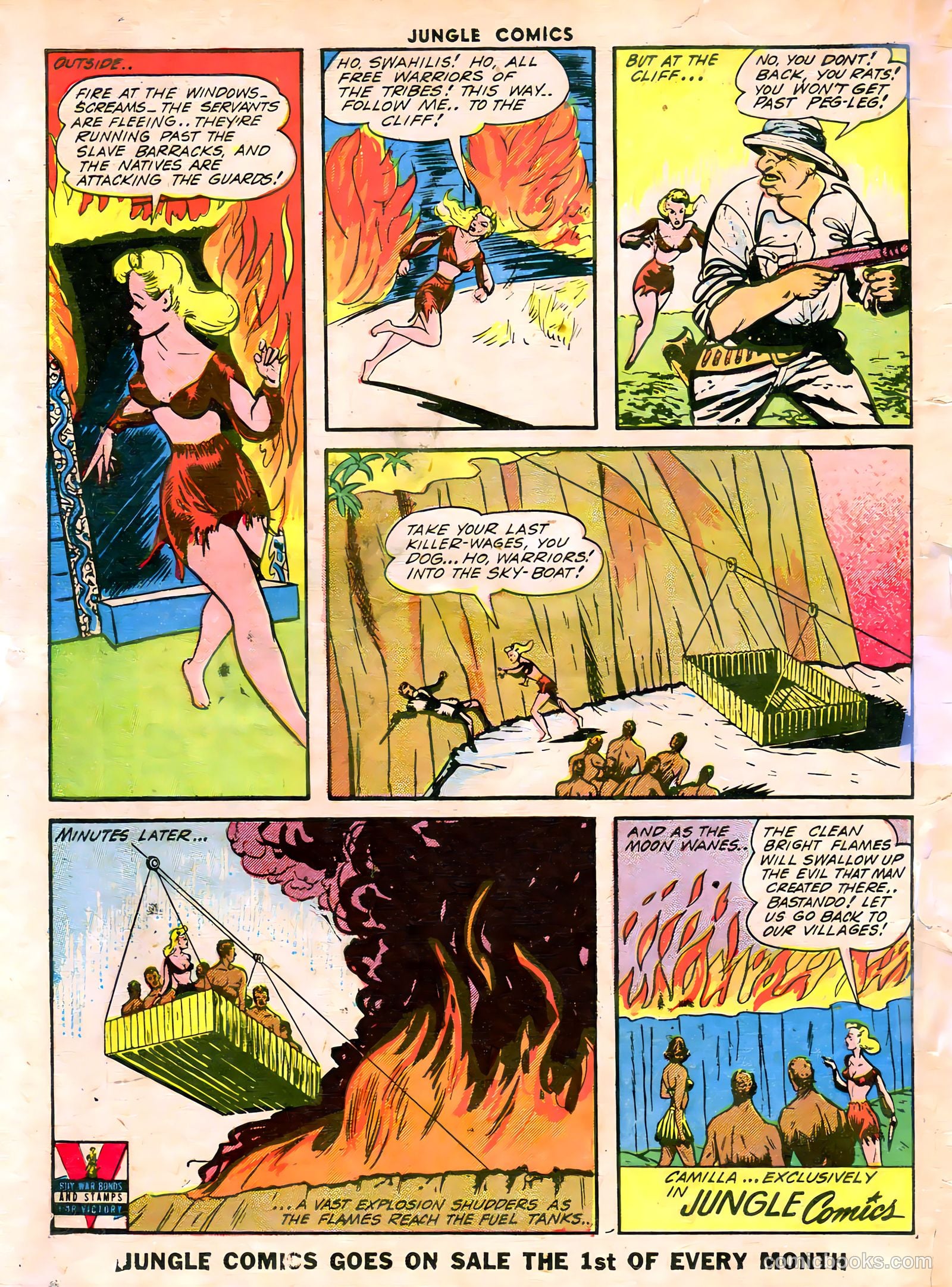 Jungle Comics #43 (1943) — page 58 of 60