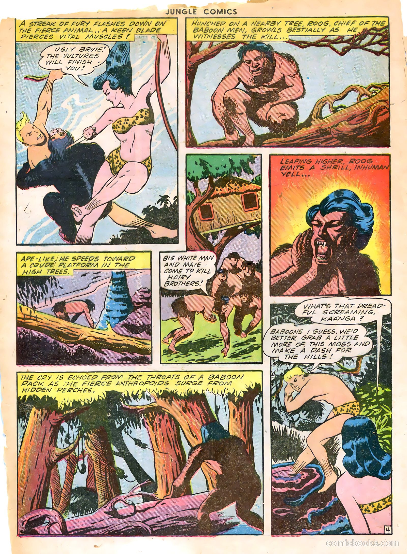Jungle Comics #44 (1943) — page 6 of 60