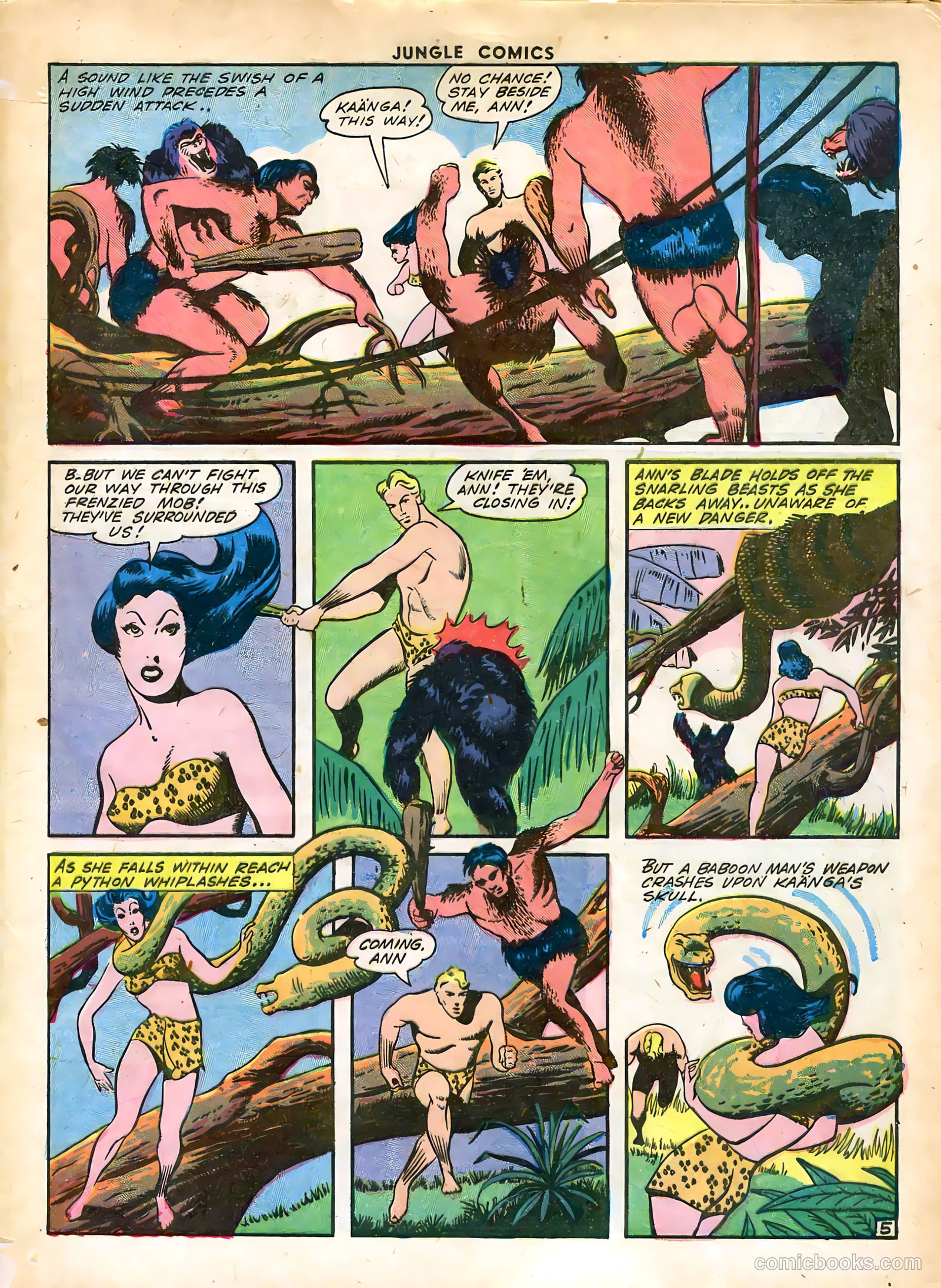 Jungle Comics #44 (1943) — page 7 of 60