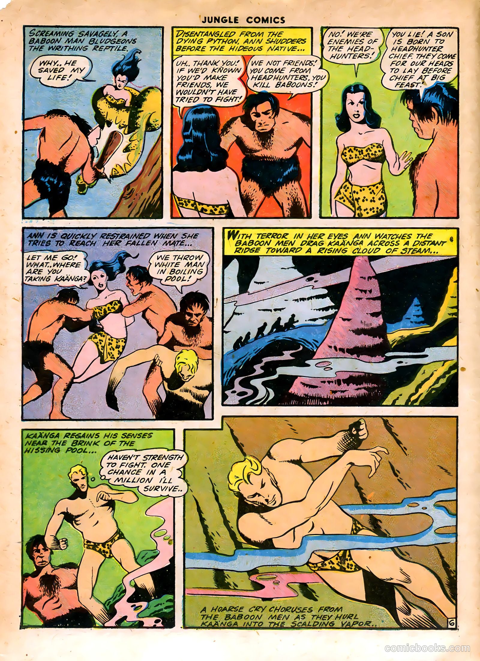 Jungle Comics #44 (1943) — page 8 of 60