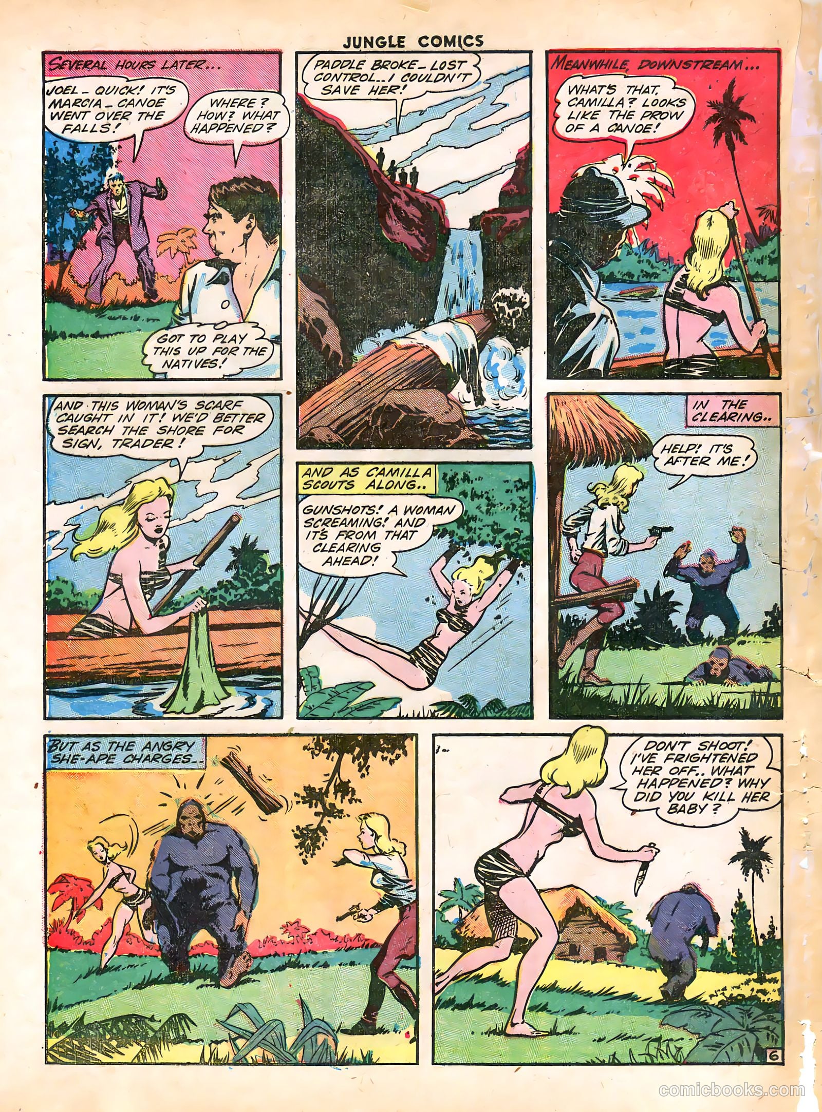 Jungle Comics #44 (1943) — page 54 of 60
