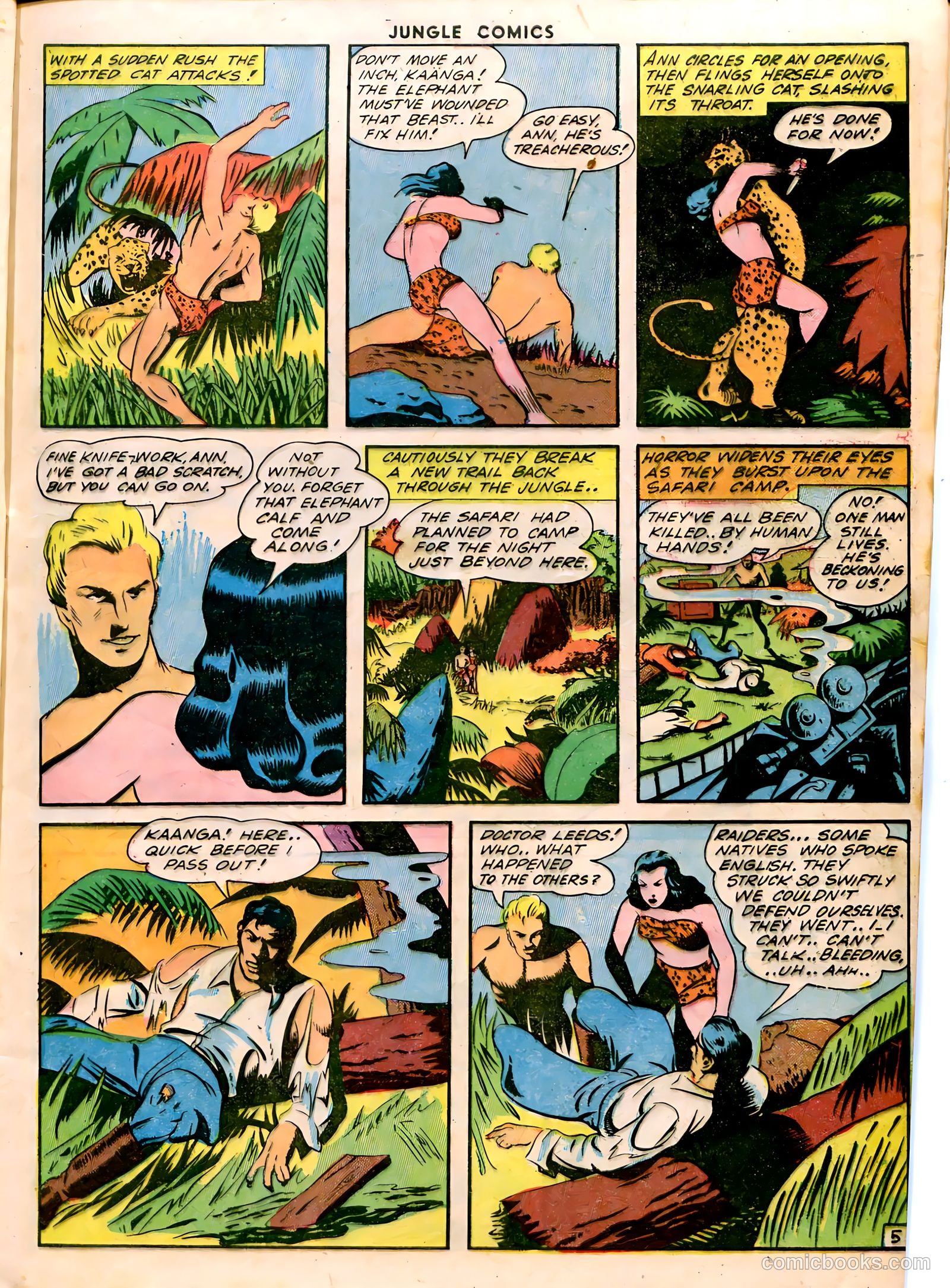 Jungle Comics #45 (1943) — page 7 of 60