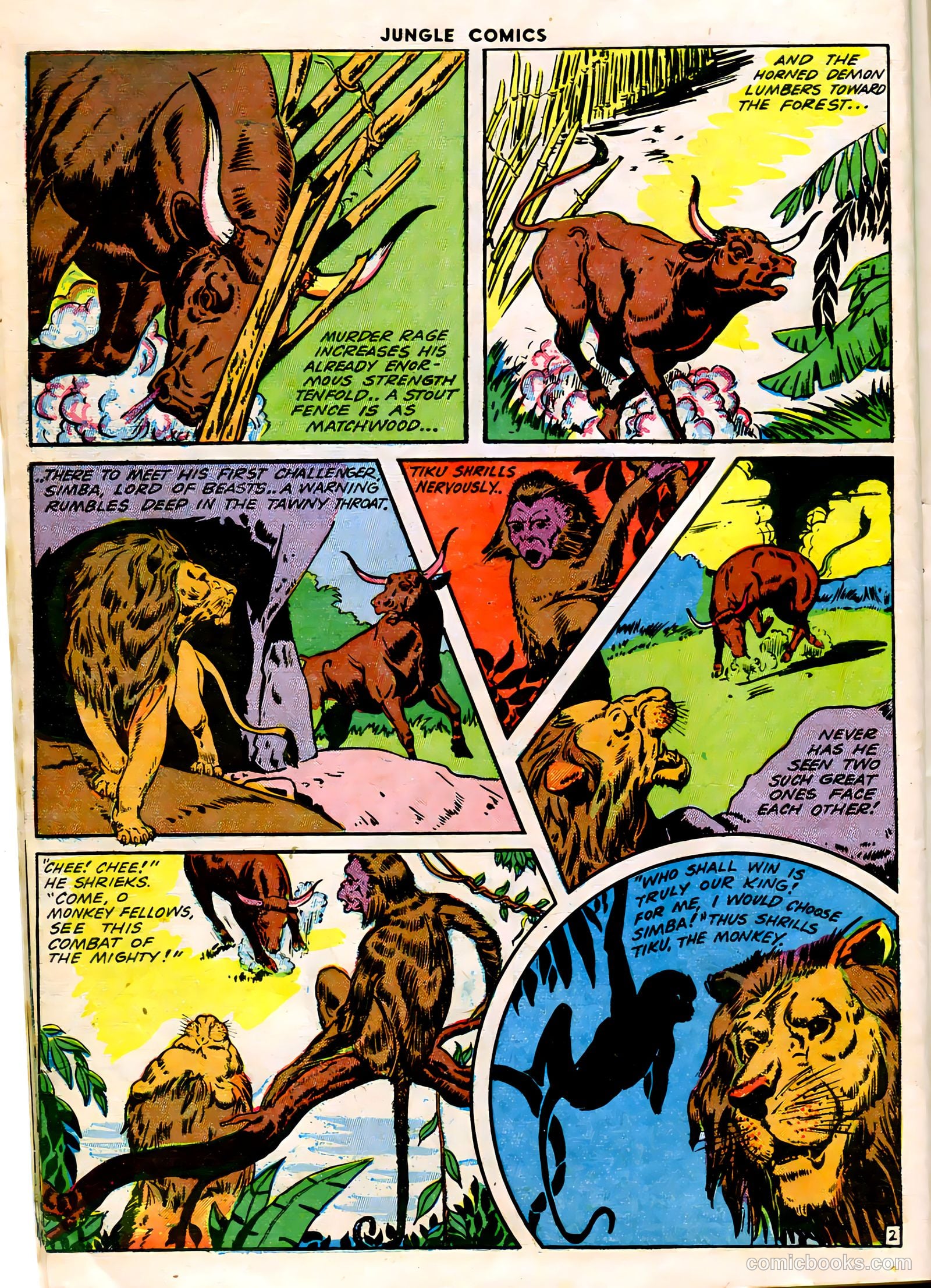Jungle Comics #45 (1943) — page 16 of 60