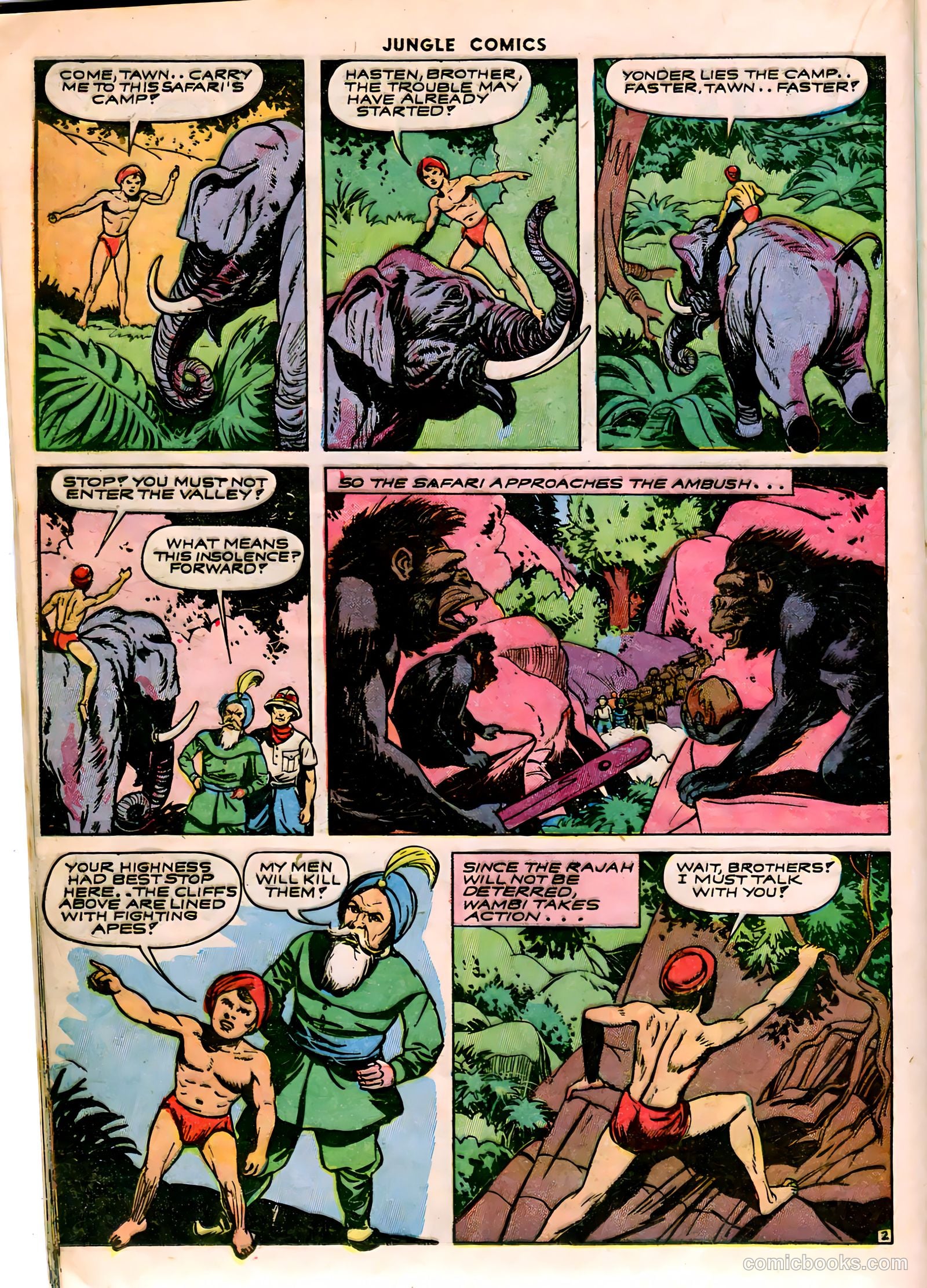 Jungle Comics #45 (1943) — page 28 of 60