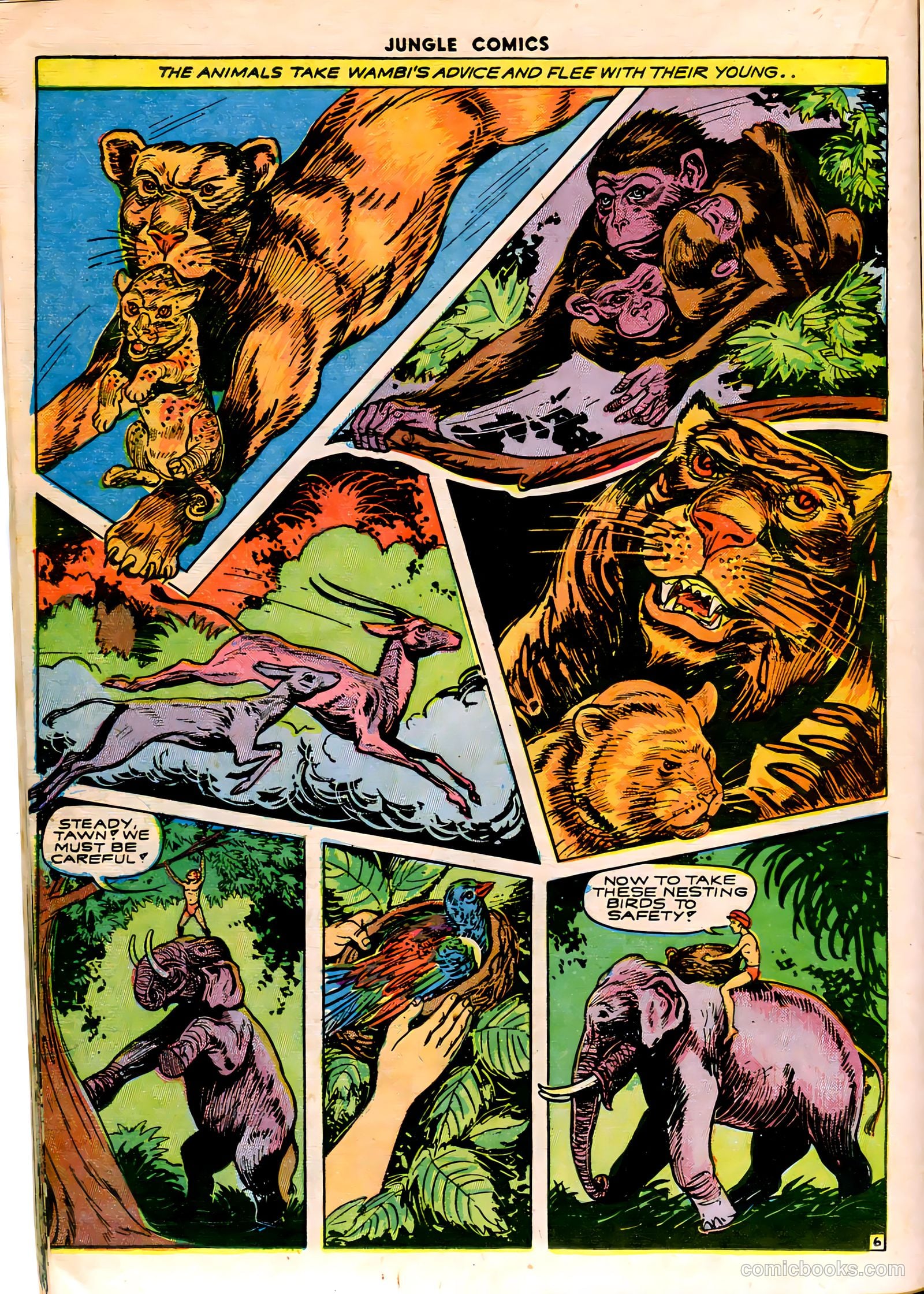 Jungle Comics #45 (1943) — page 32 of 60
